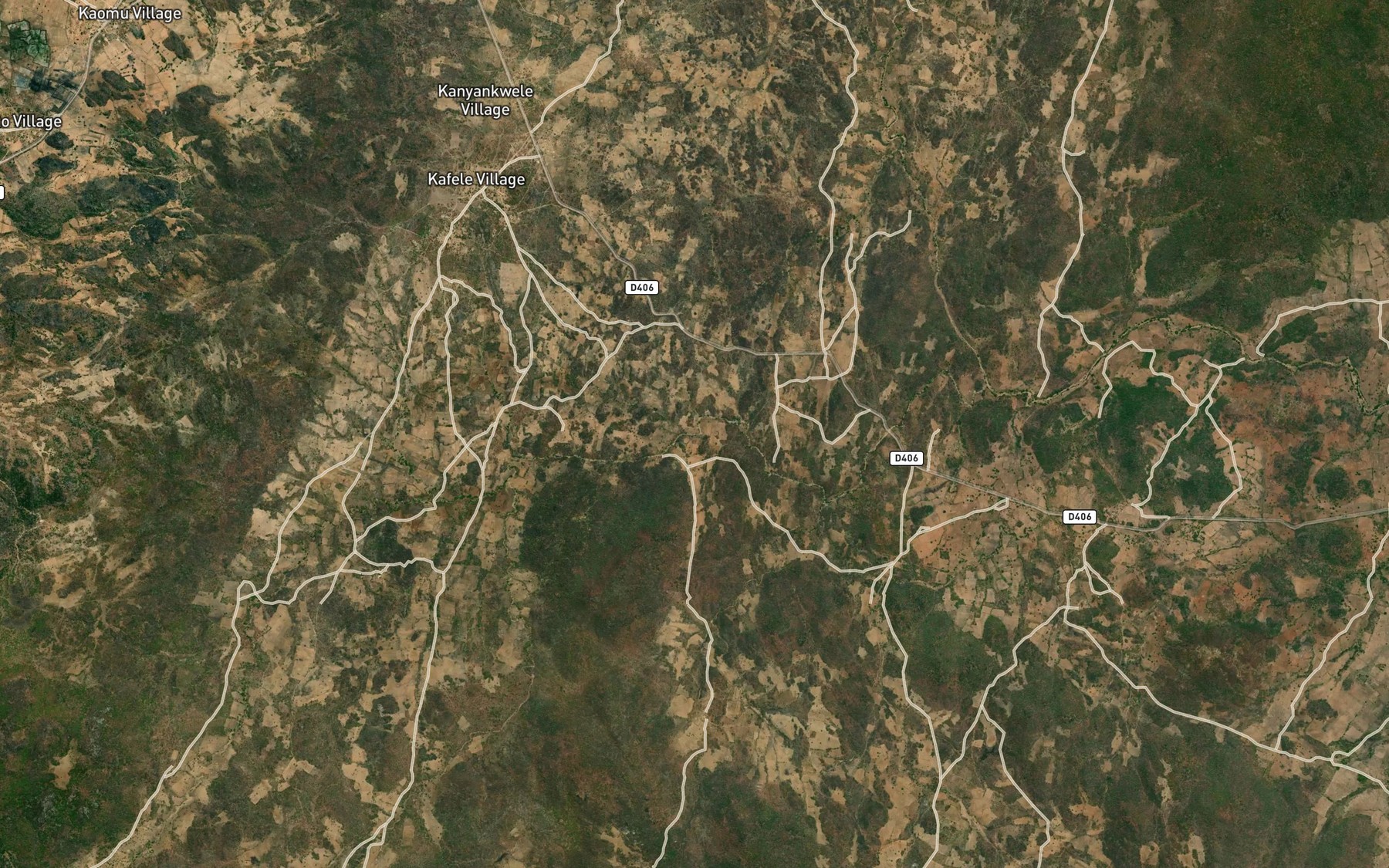 Satellite map of the Cipwete