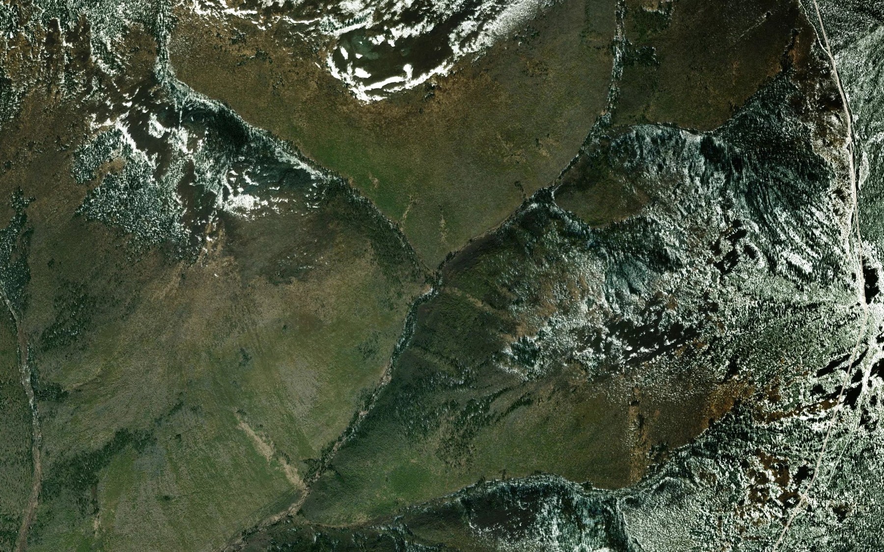 Satellite map of the Thirteen Pup