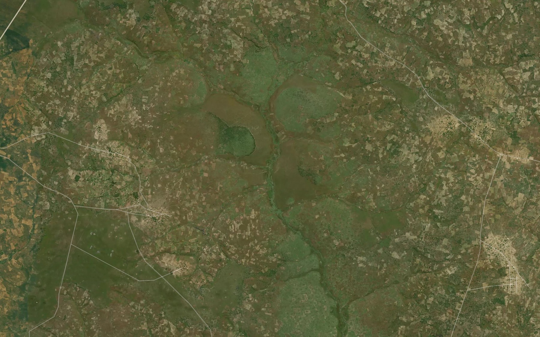 Satellite map of the Colunhona
