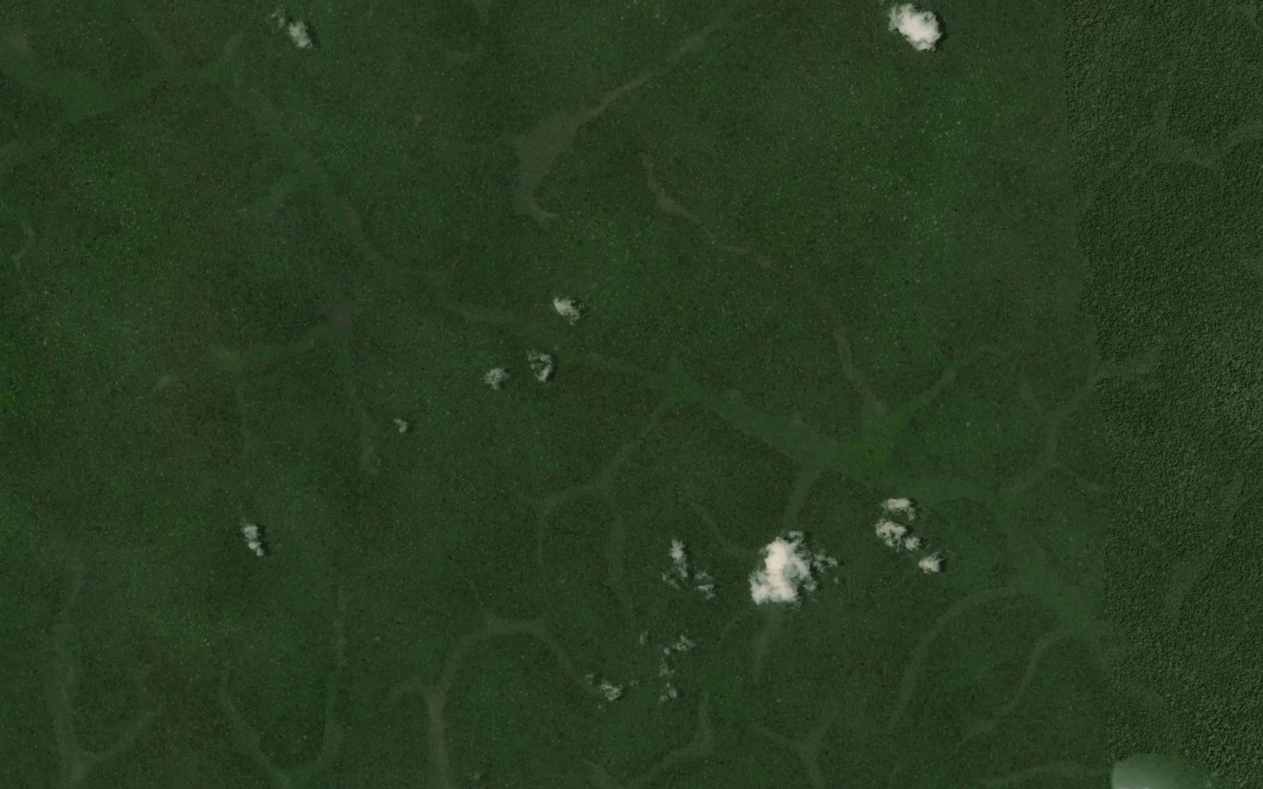 Satellite map of the Momuye