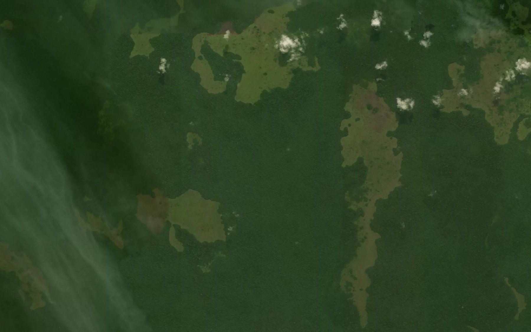 Satellite map of the Dzingue