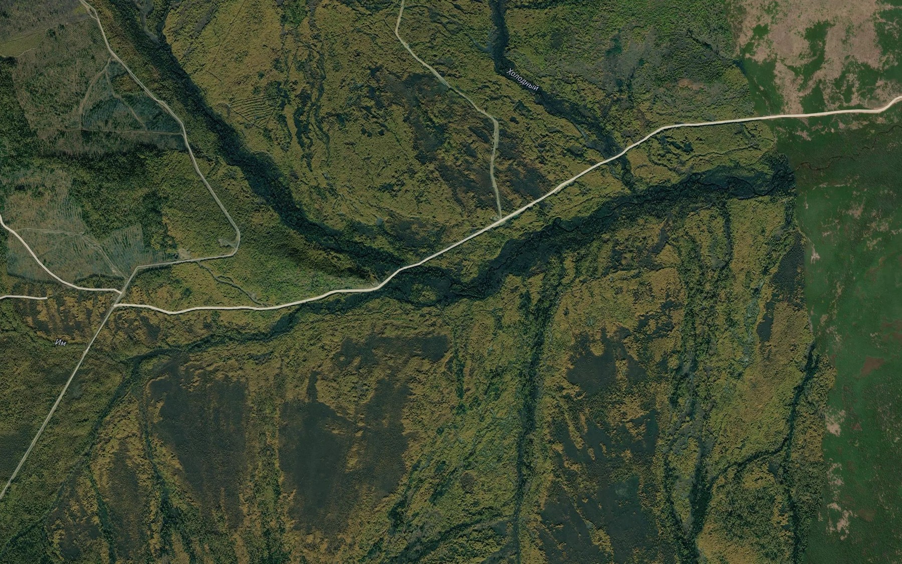 Satellite map of the Chernichnyy