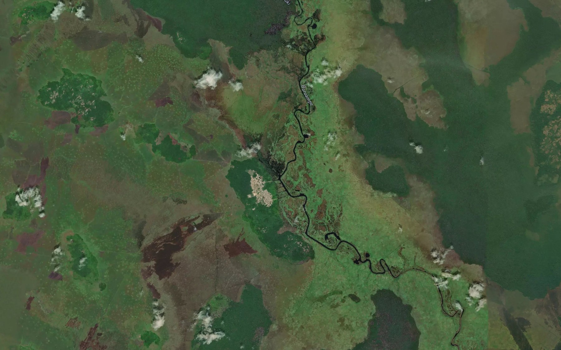 Satellite map of the Letuki