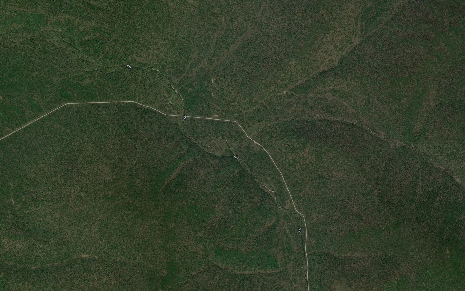Satellite map of the Yanizavani