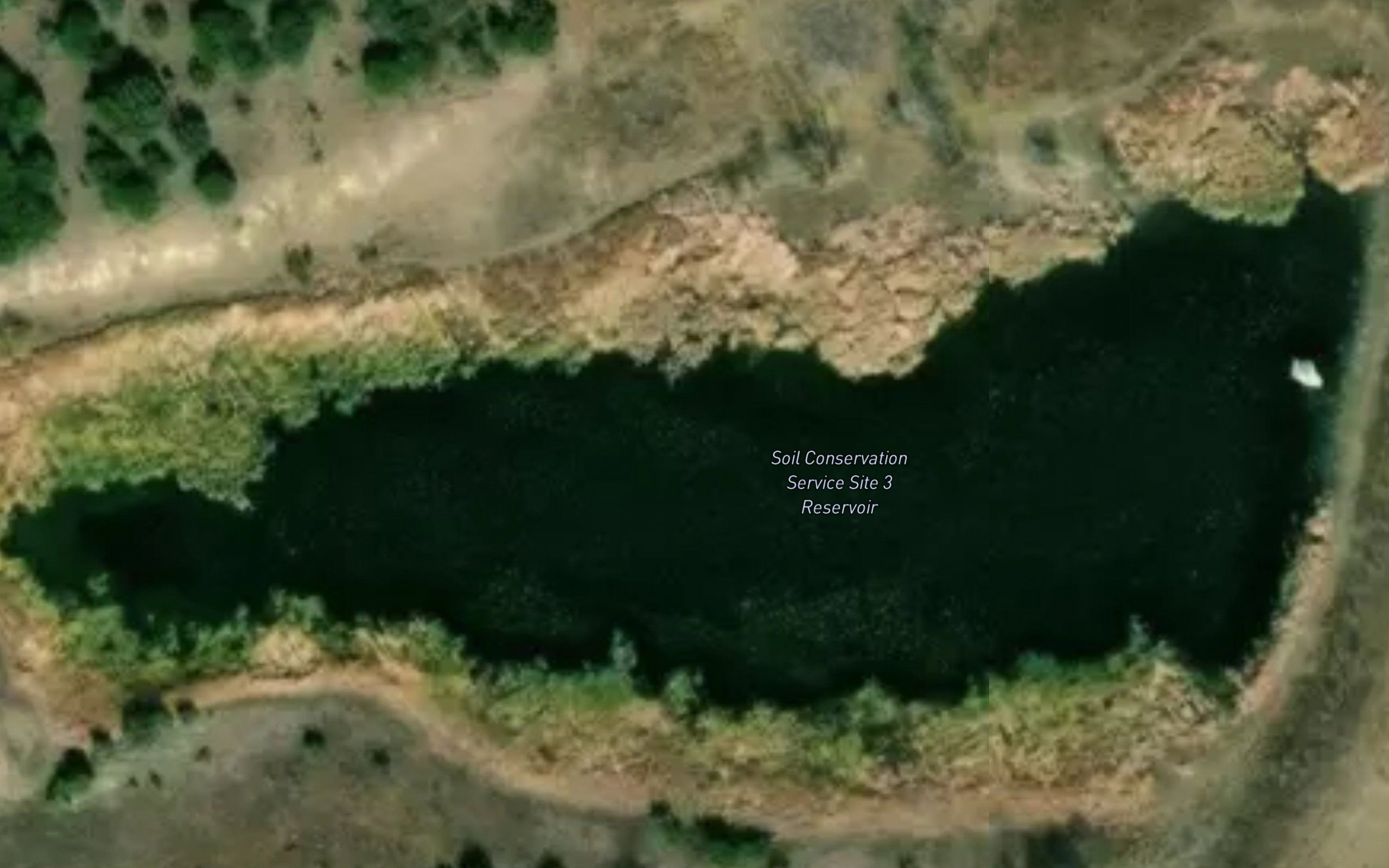 Soil Conservation Service Site 3 Reservoir