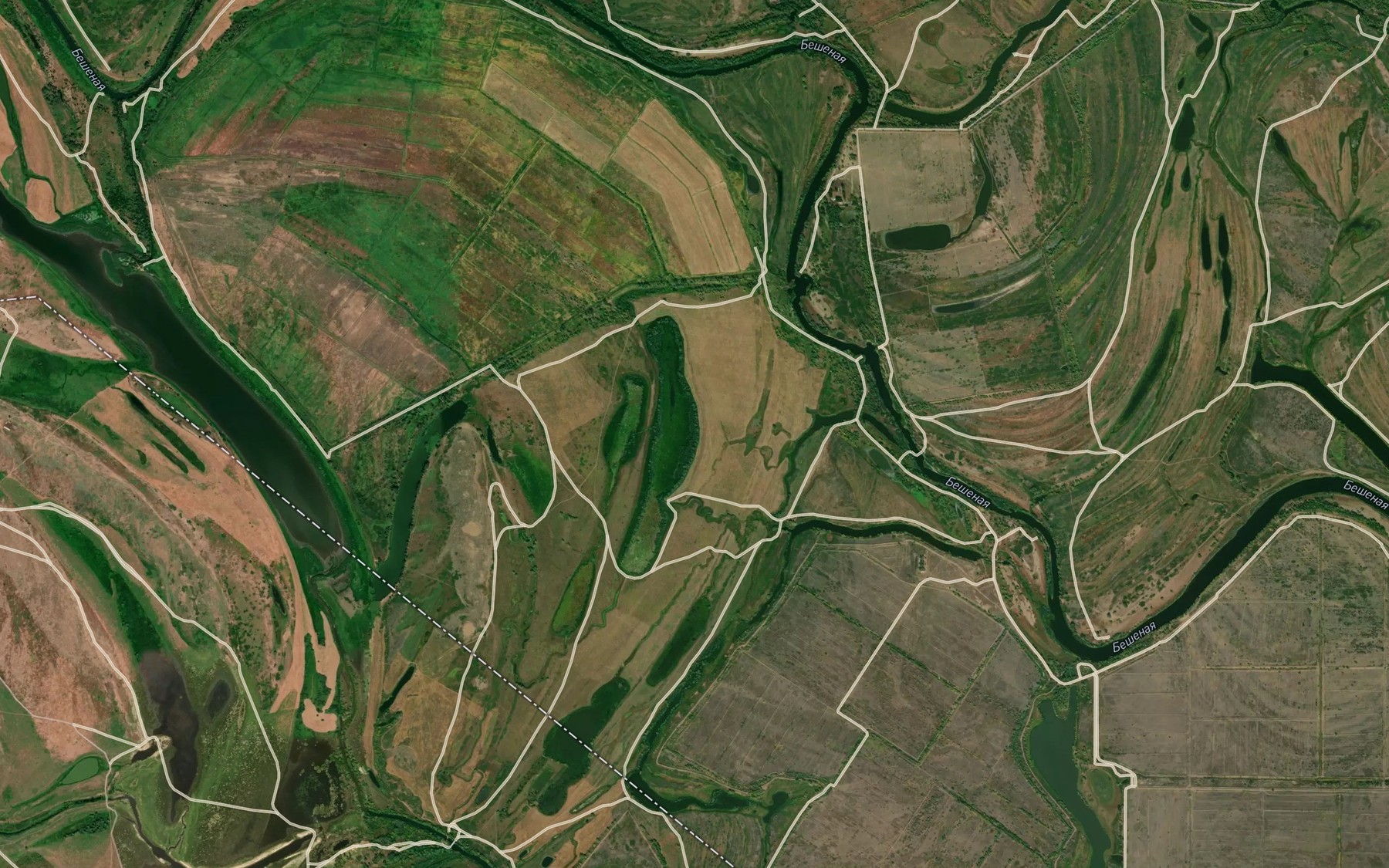 Satellite map of the Ozero Mayorskoye