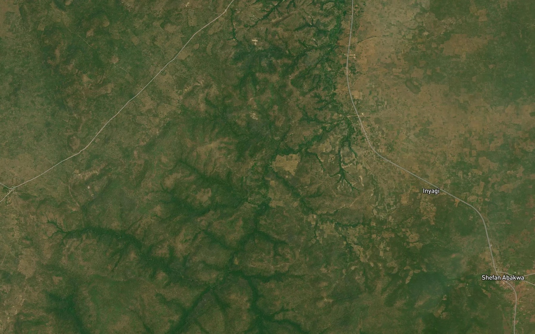 Satellite map of the KpekpesiStream