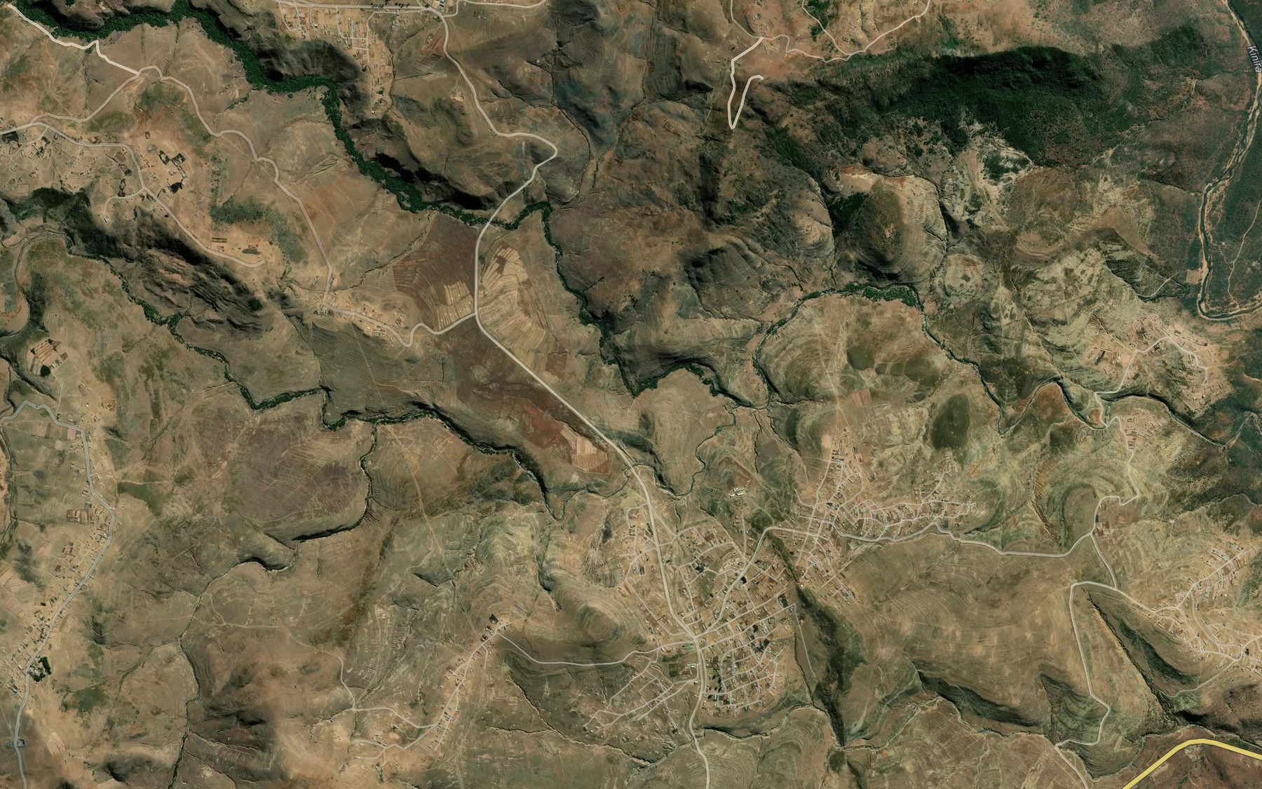 Satellite map of the Ntenetyana