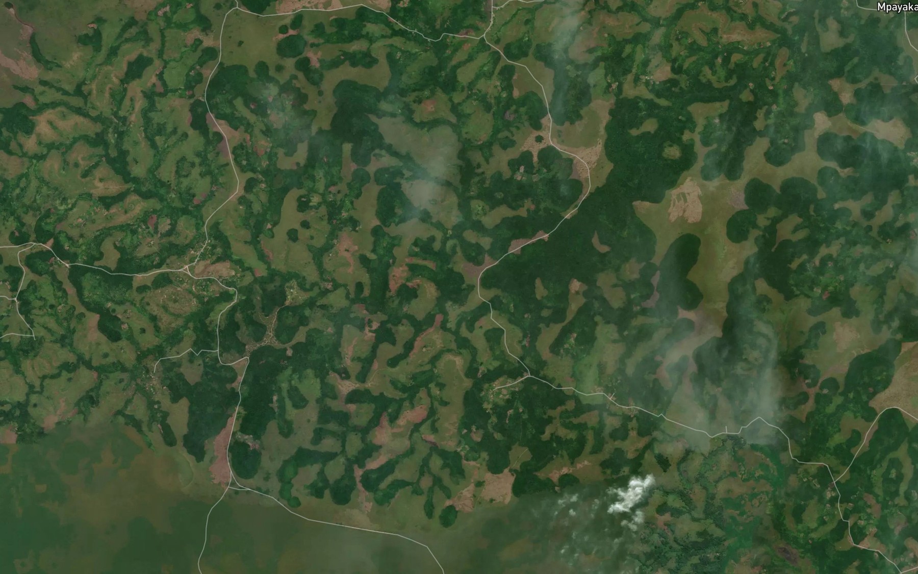 Satellite map of the Nte