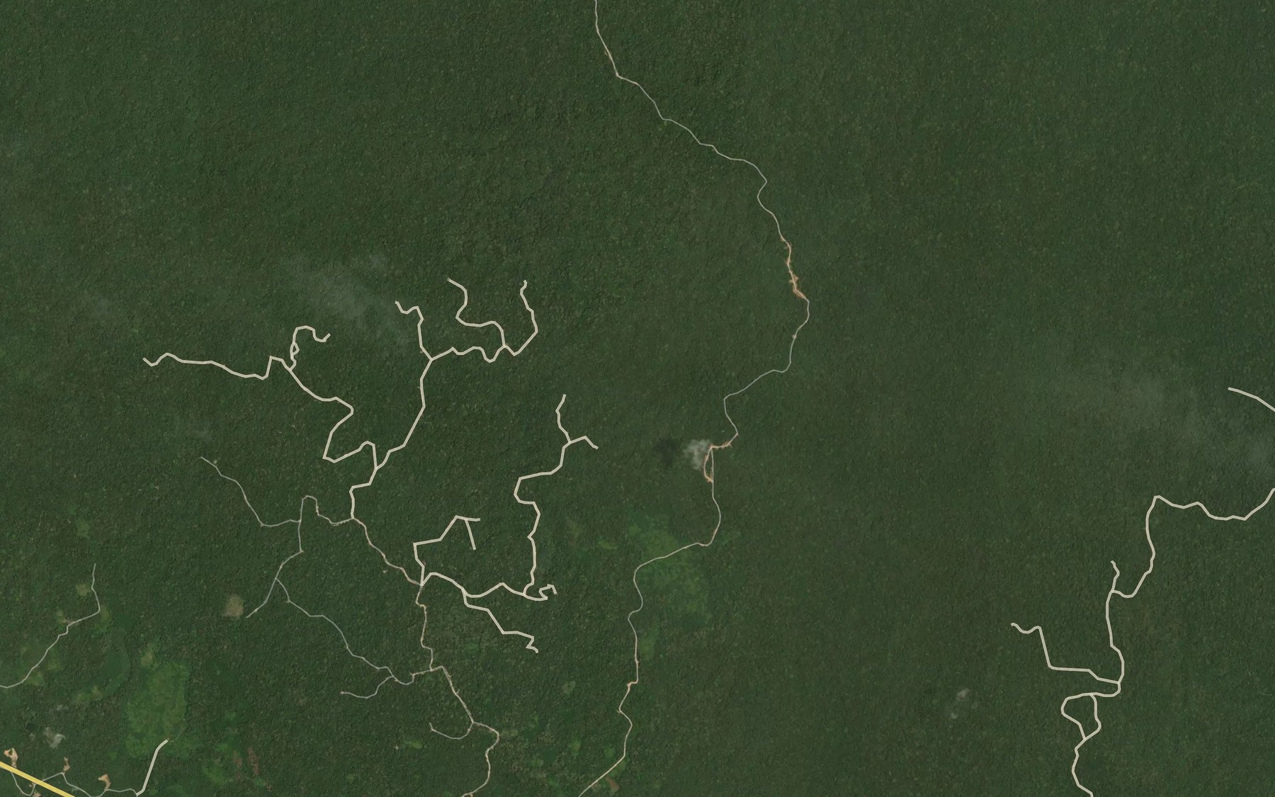 Satellite map of the Baring