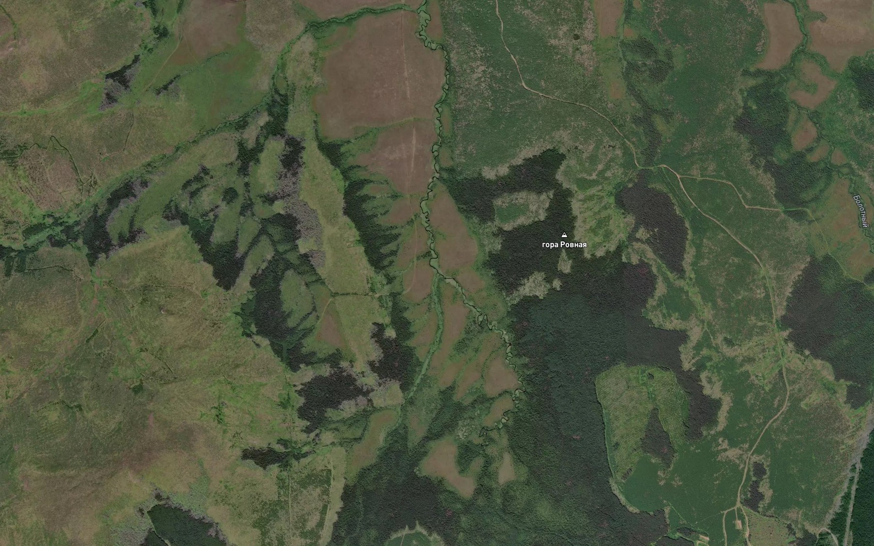 Satellite map of the Ol'khovyy
