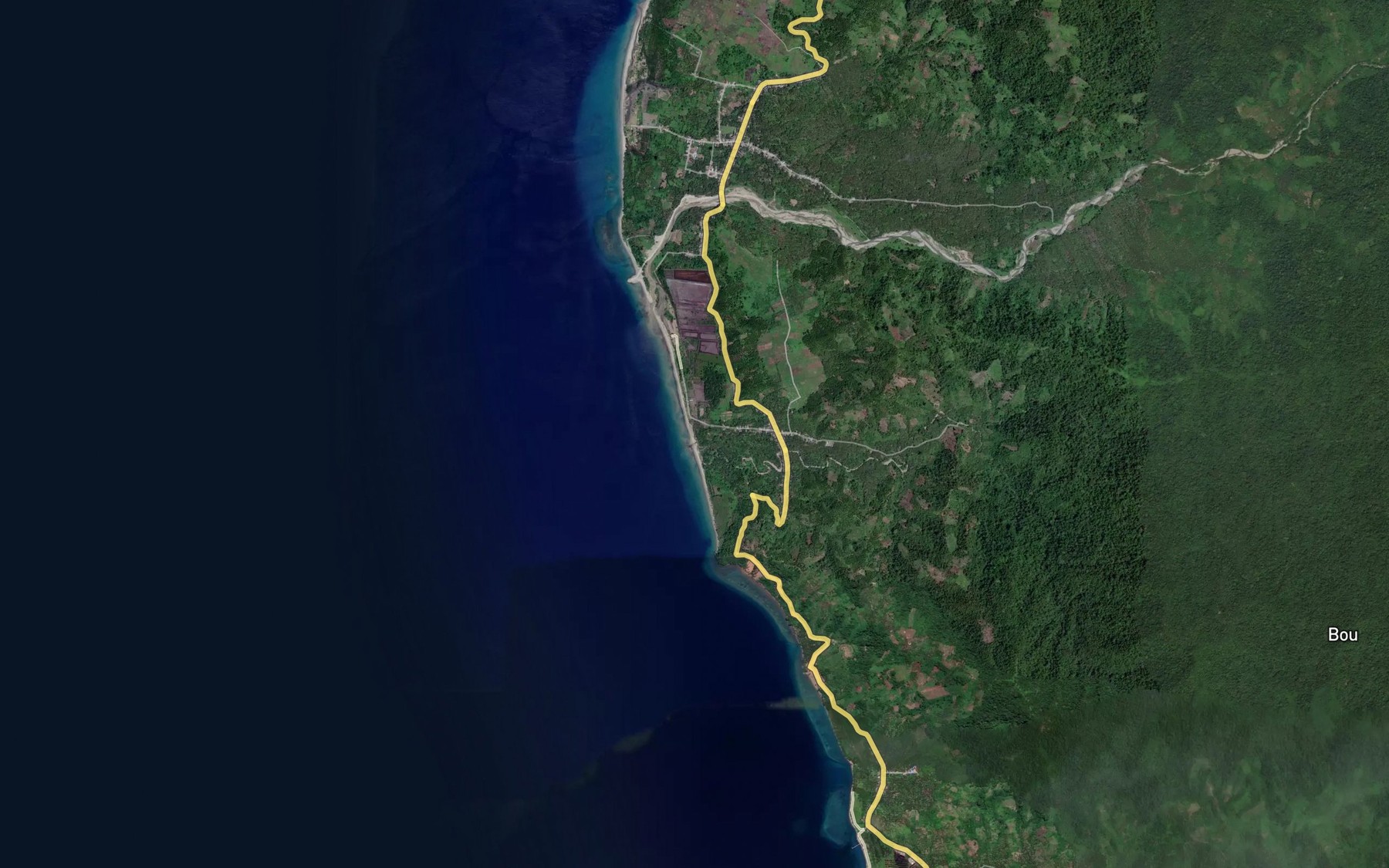 Satellite map of the Bangkalang Balani