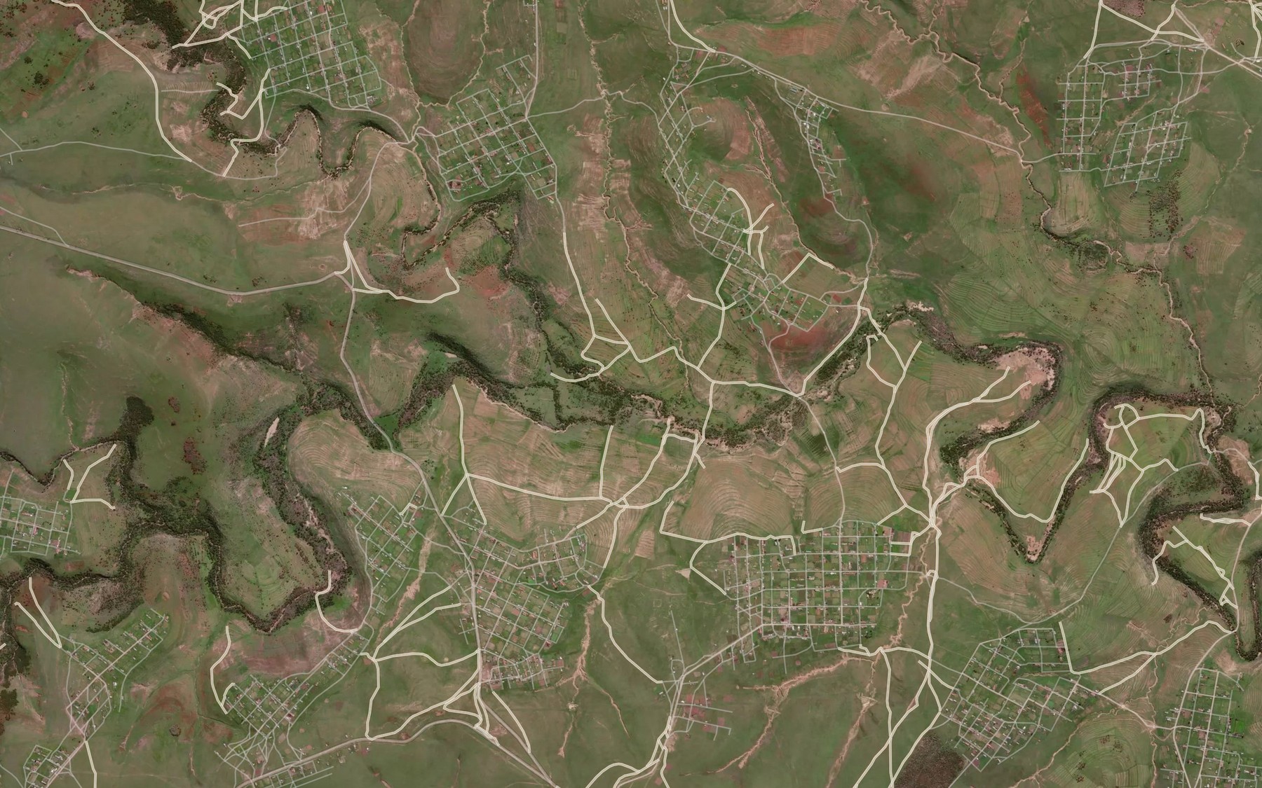 Satellite map of the Mtwaku