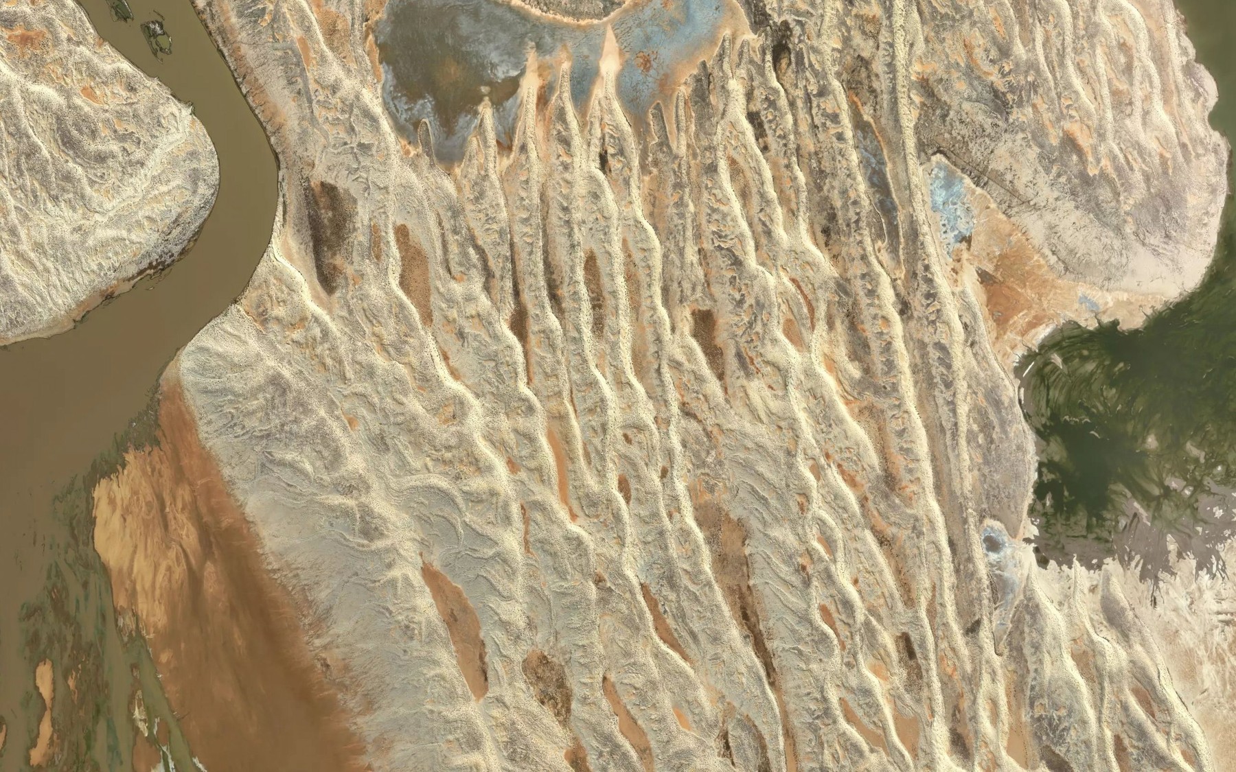 Satellite map of the Kalaweerina Creek