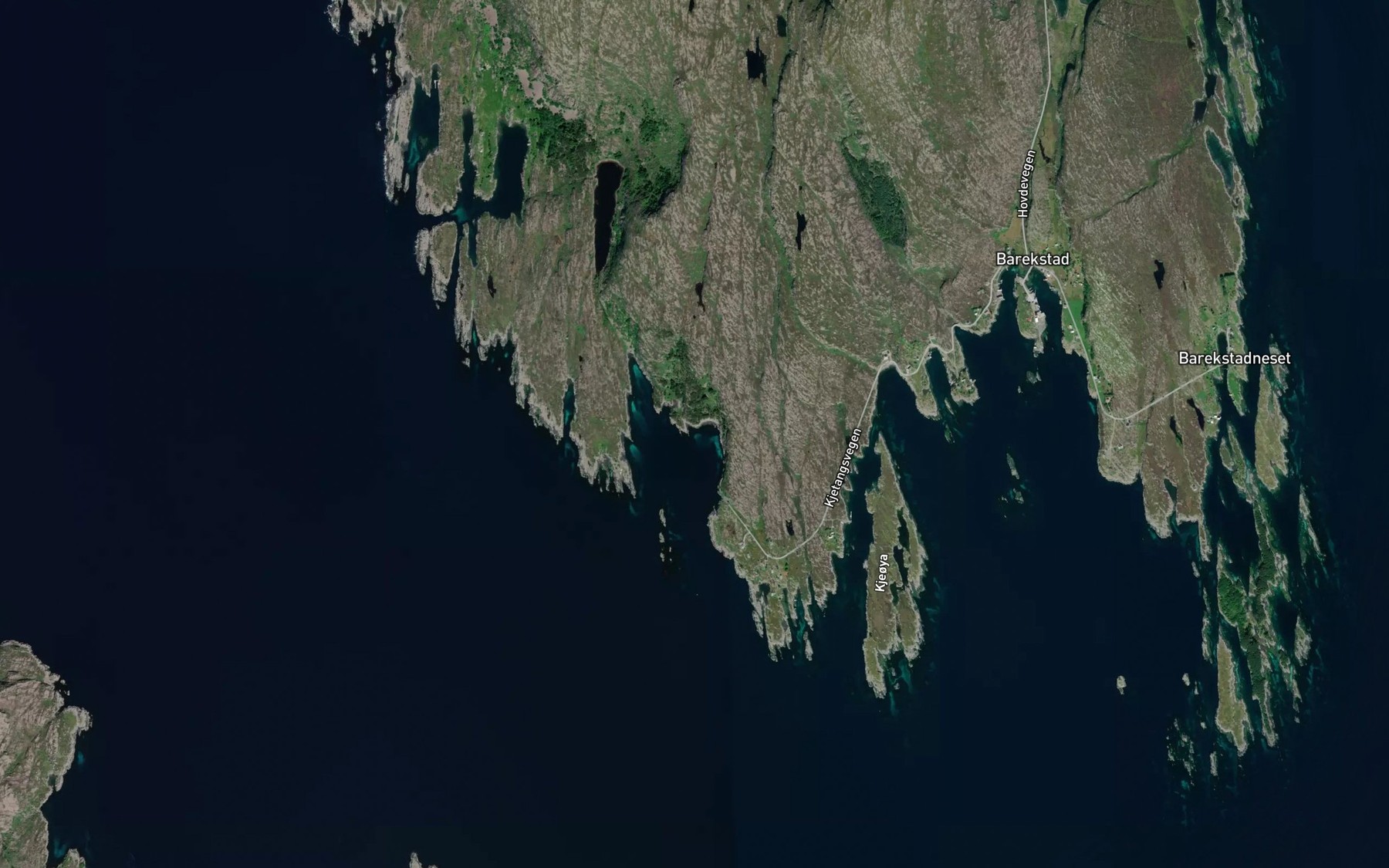 Satellite map of the Instevika