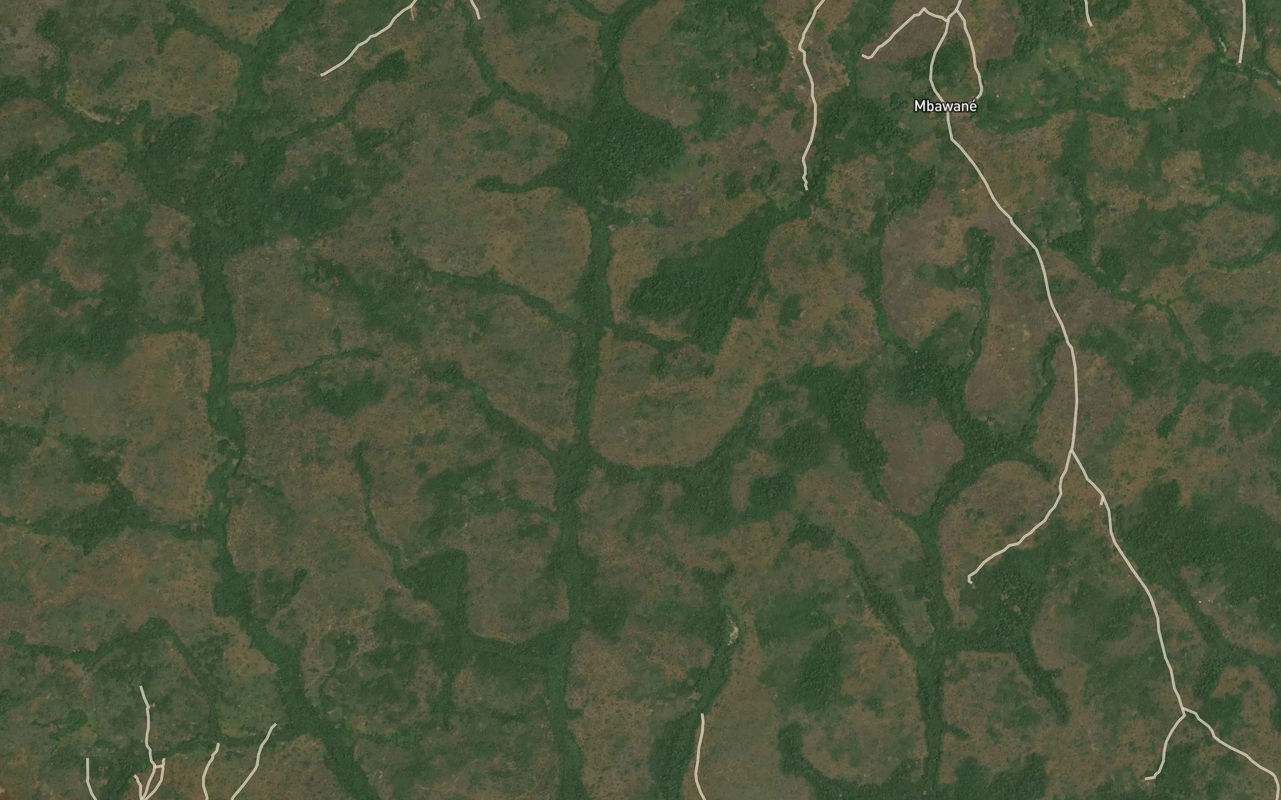 Satellite map of the Nanga Eboko