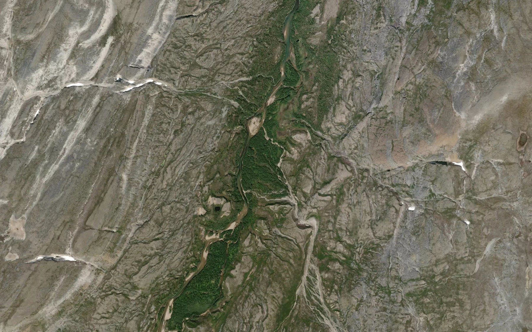 Satellite map of the Bajit Aldarjohka