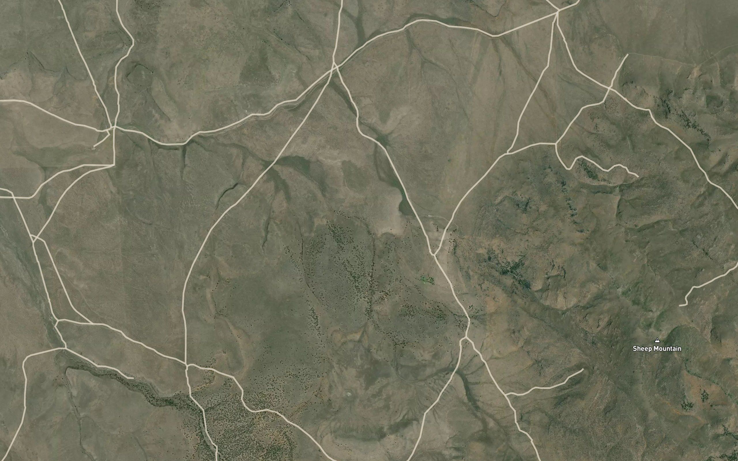 West Sheep Mountain Reservoir