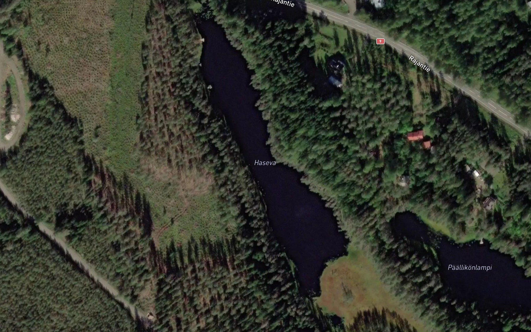 Satellite map of the Haiseva