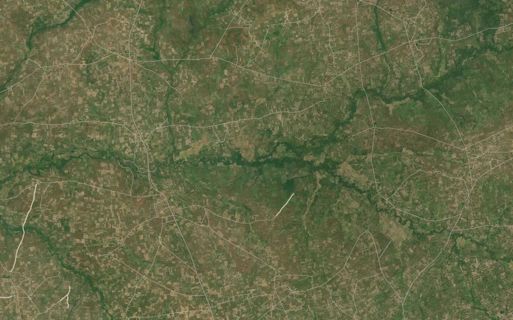 Satellite map of the River Ukoor