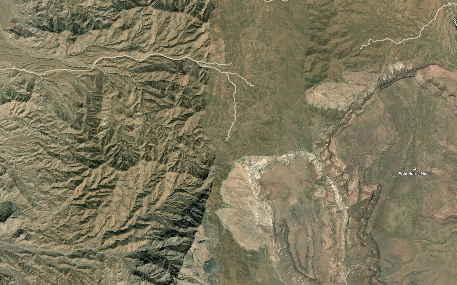 Satellite map of the Summit Spring