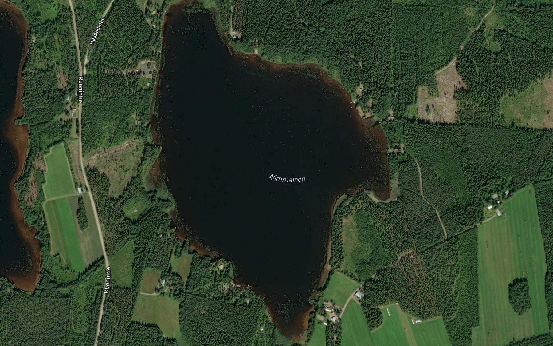 Satellite map of the Alimmainen