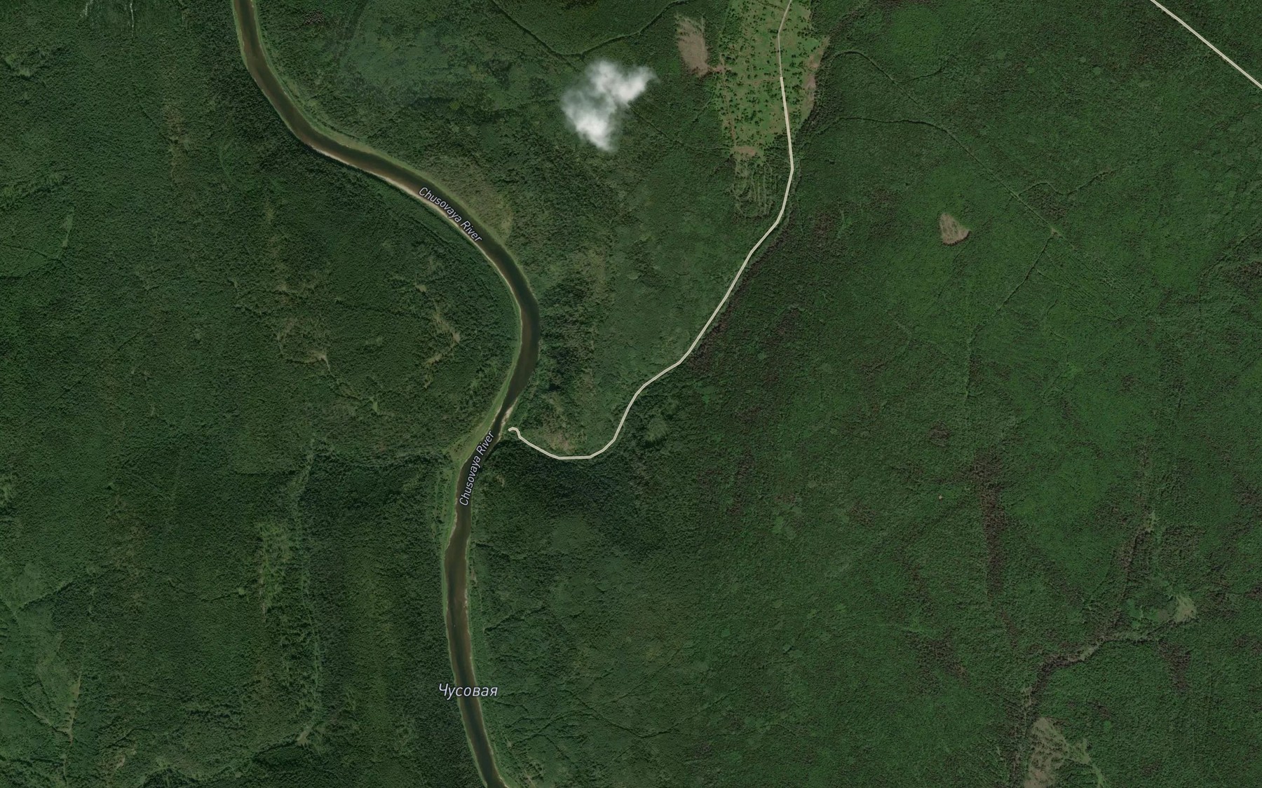 Satellite map of the Voronovka