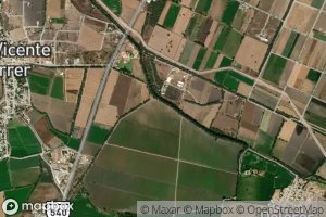 Satellite map of the Poza San Jose