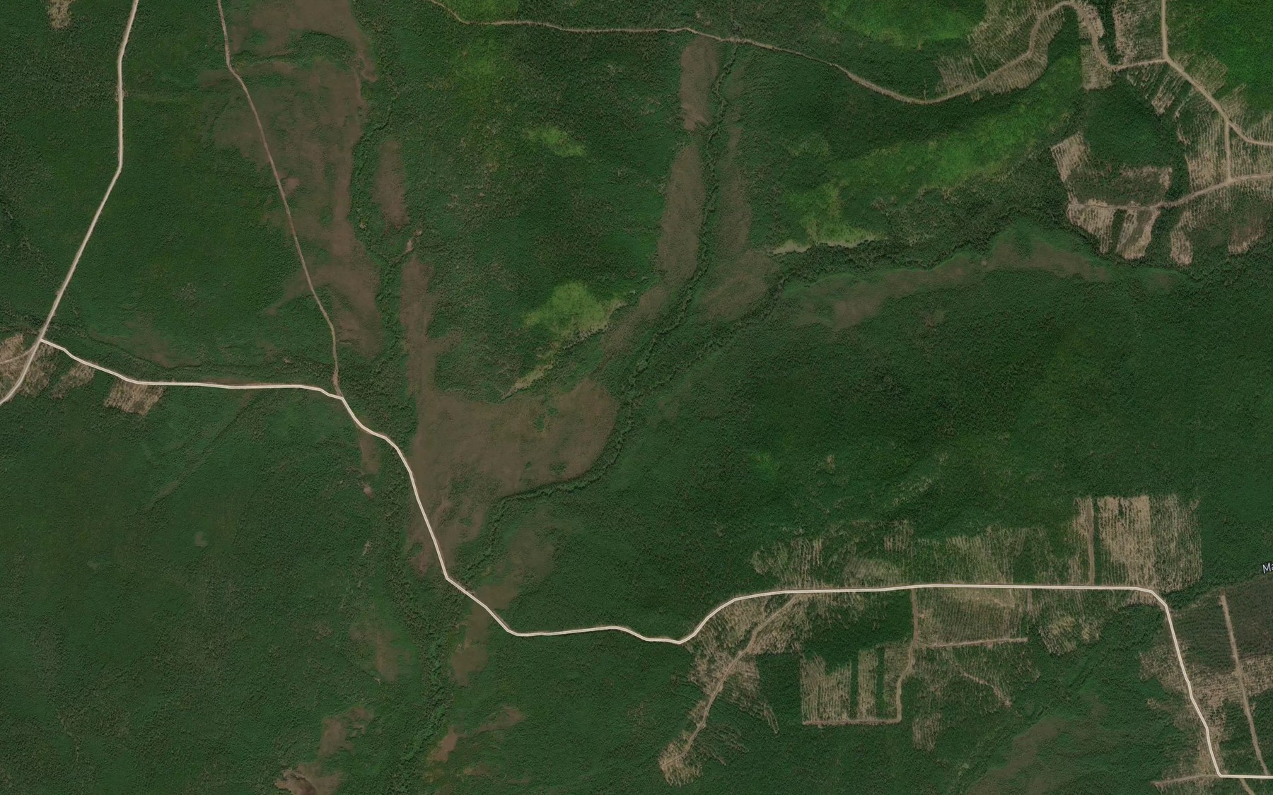 Satellite map of the Sirotka