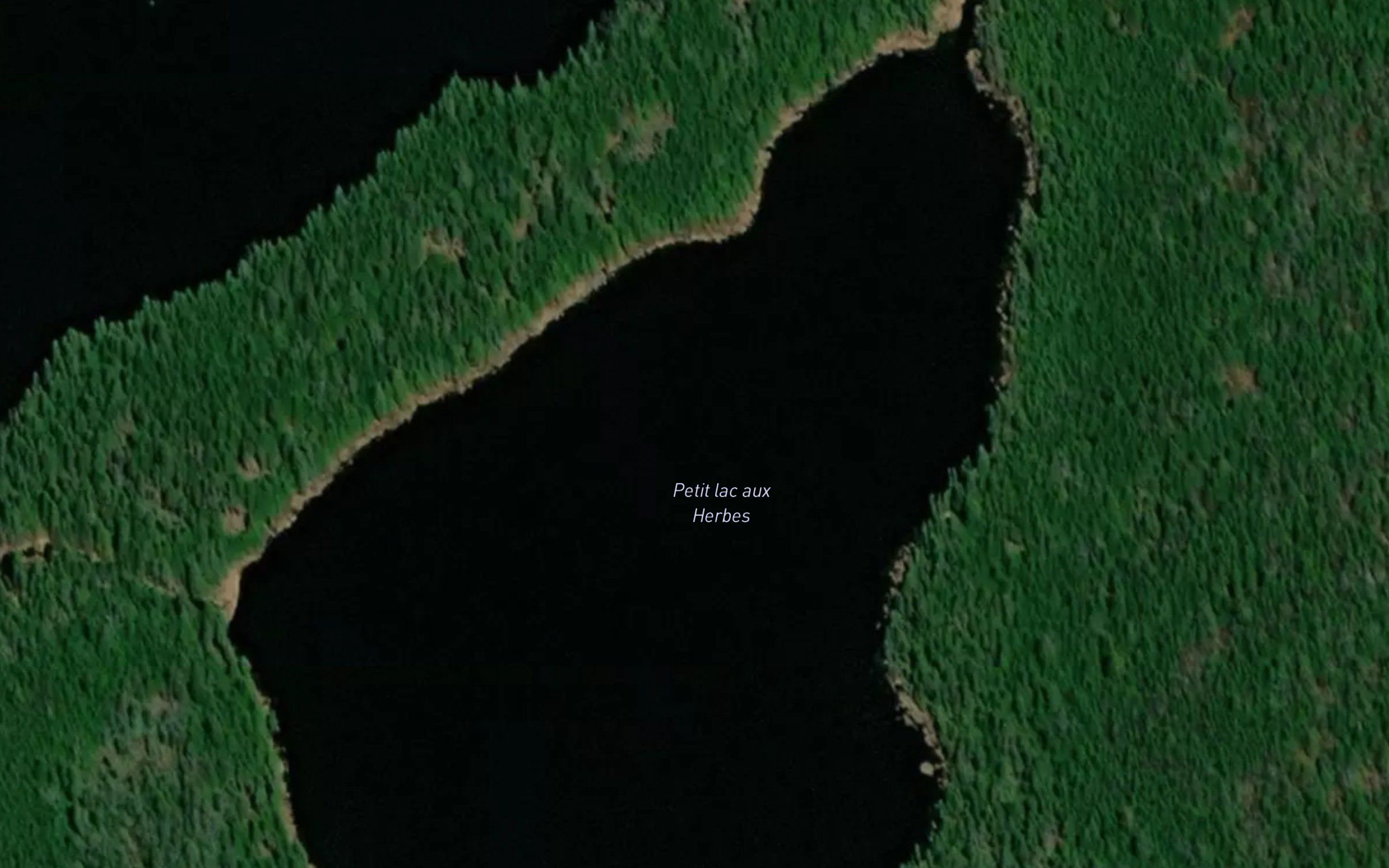 Petit lac aux Herbes