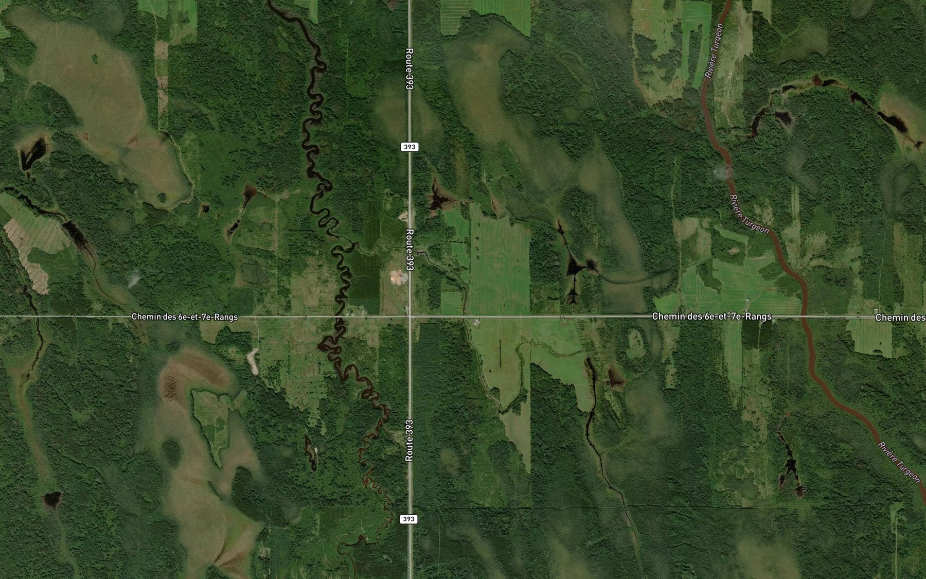 Satellite map of the Cours d'eau Servant