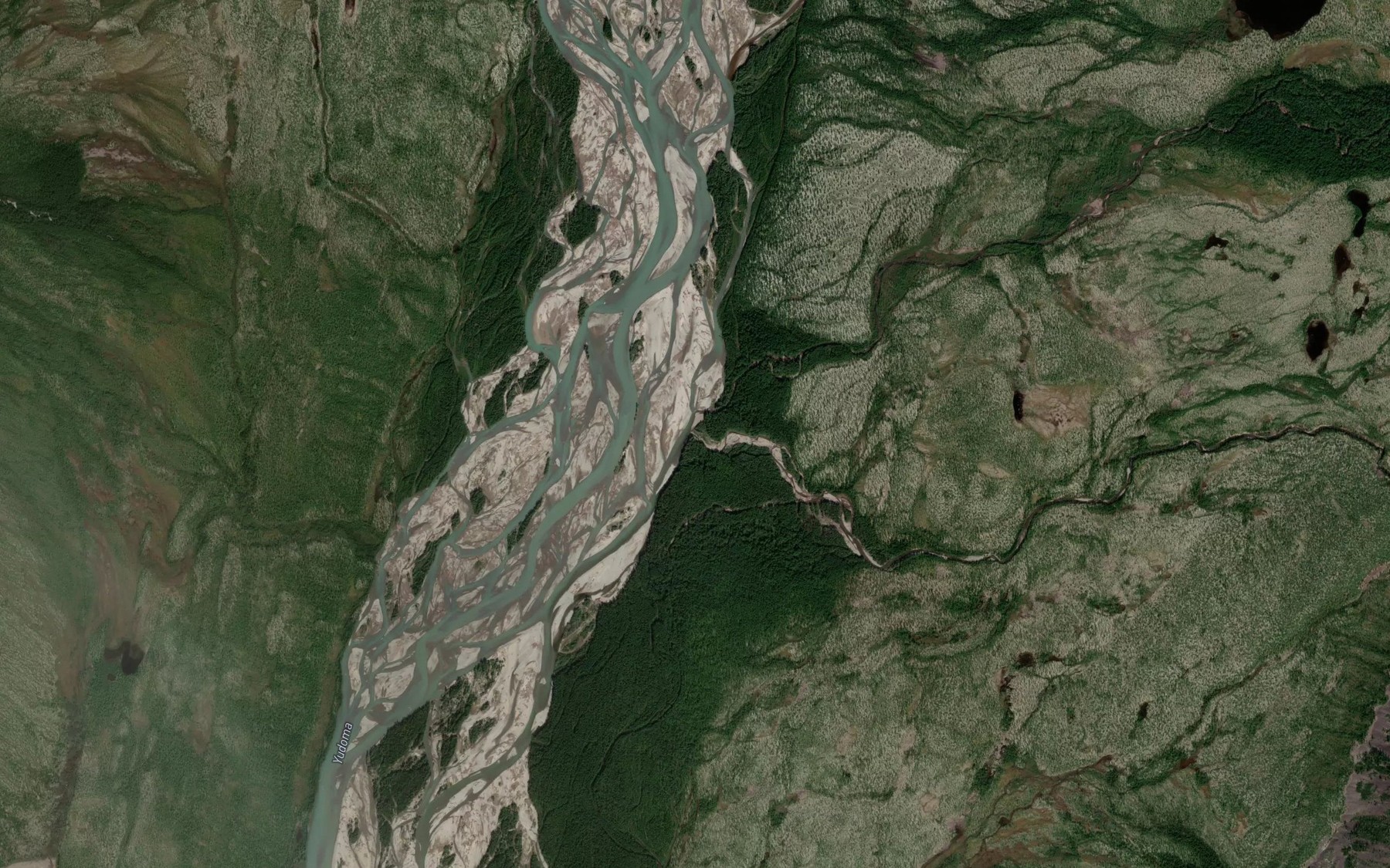 Satellite map of the Nel'dtek Pervyy