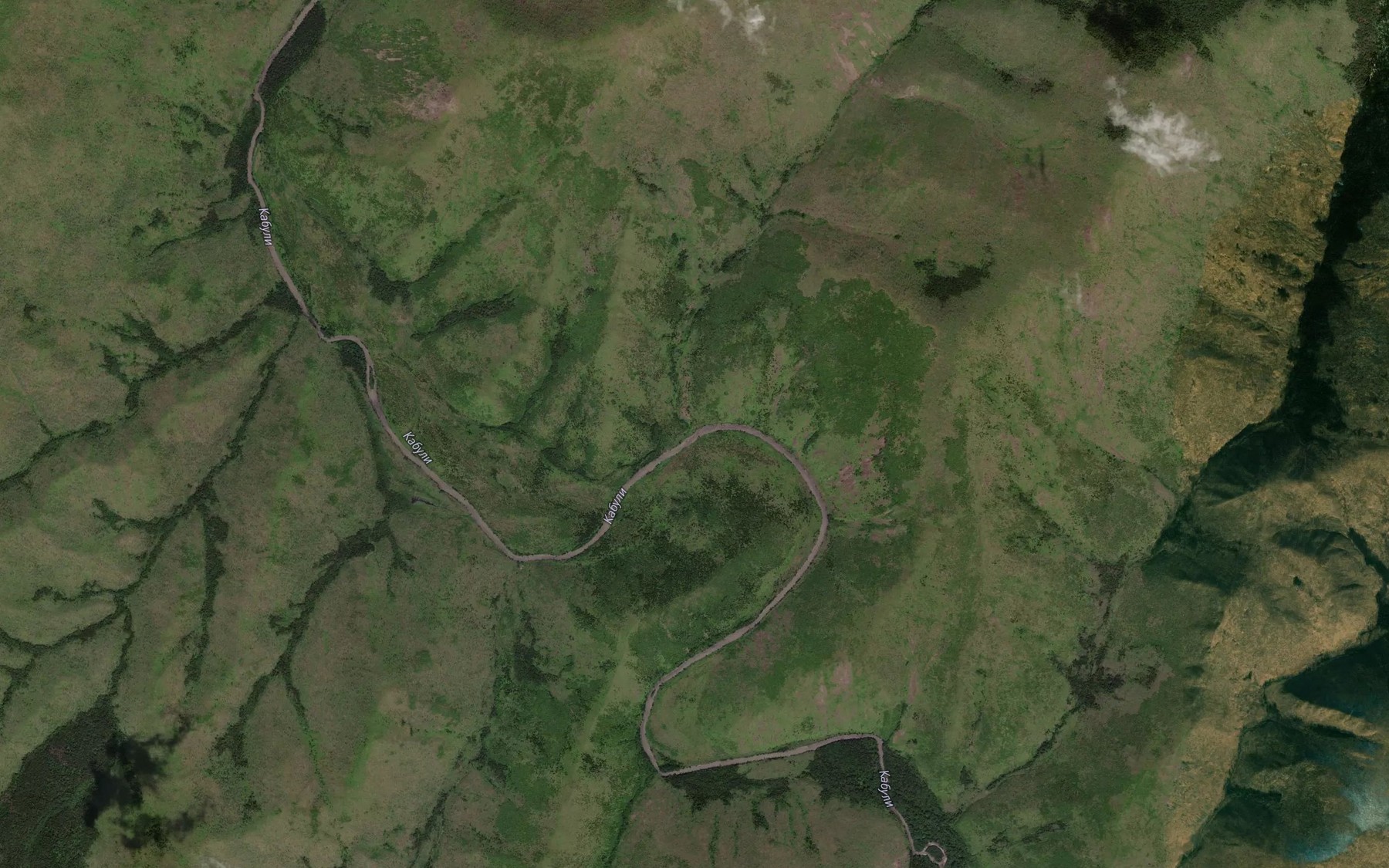 Satellite map of the Obval'nyy