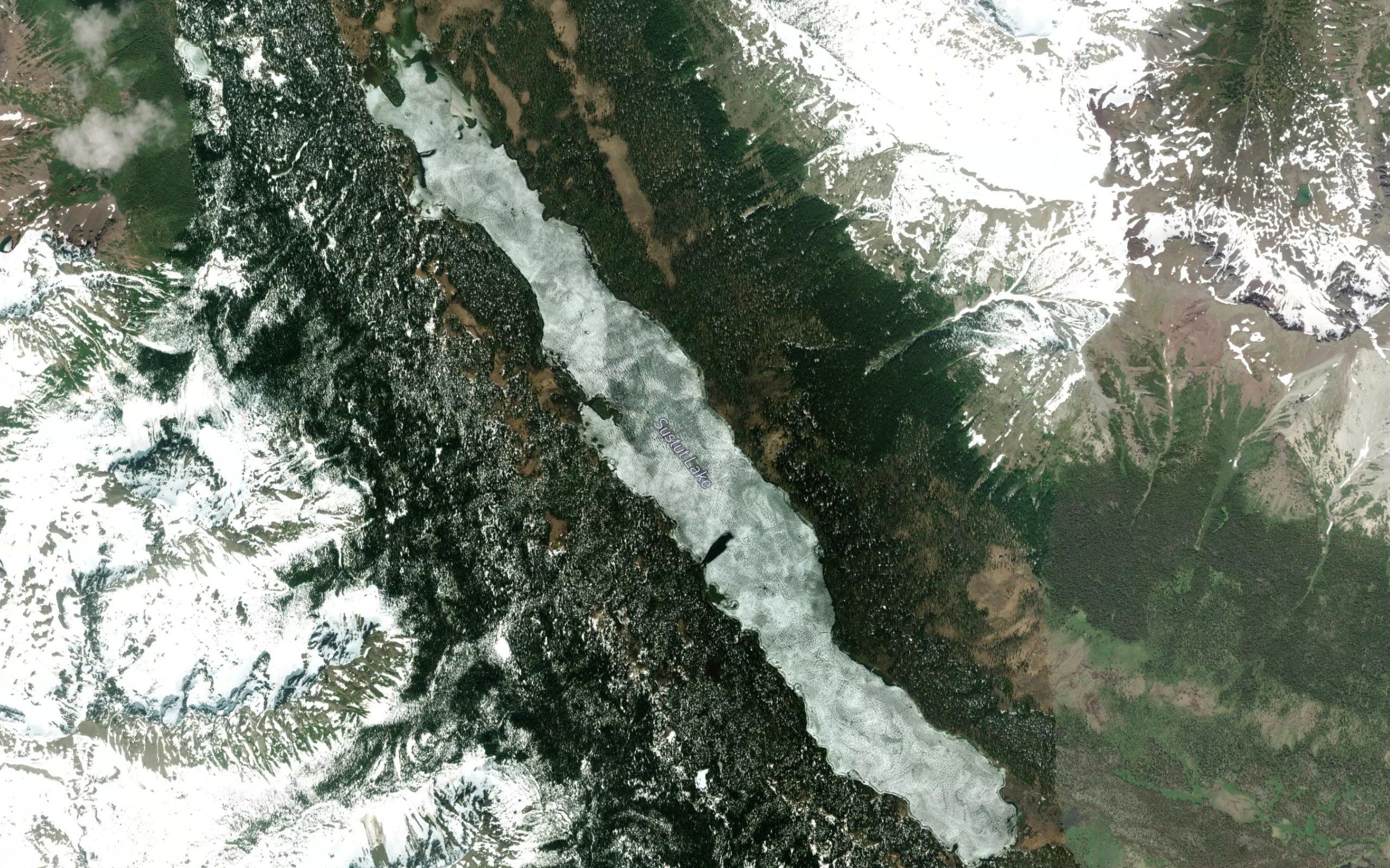 Sustut Lake
