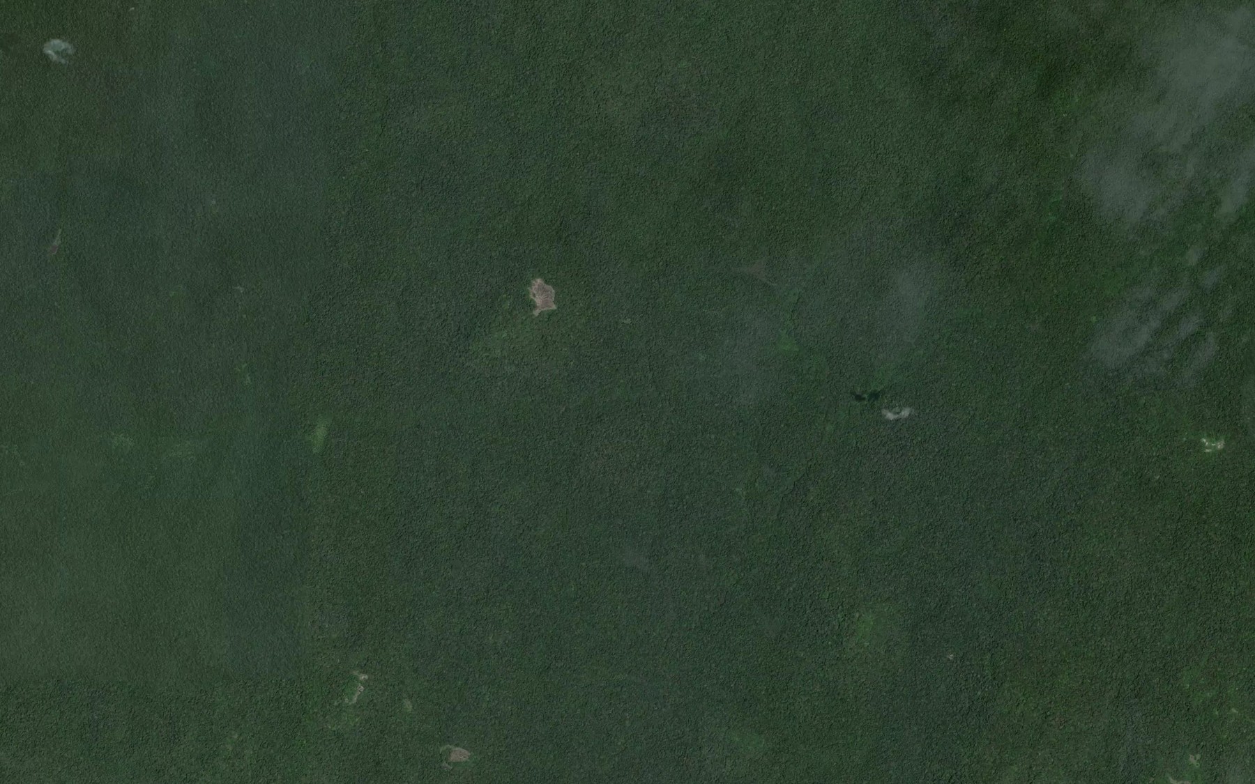 Satellite map of the Etindili