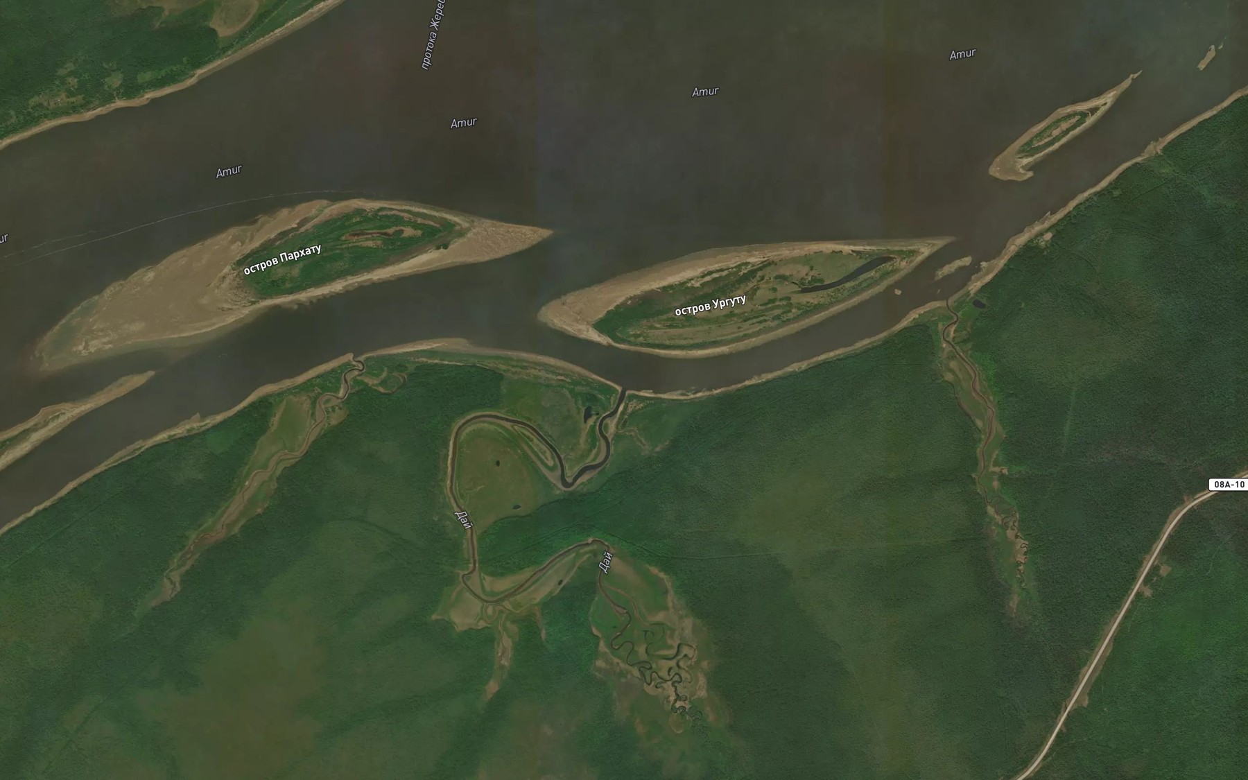 Satellite map of the Day
