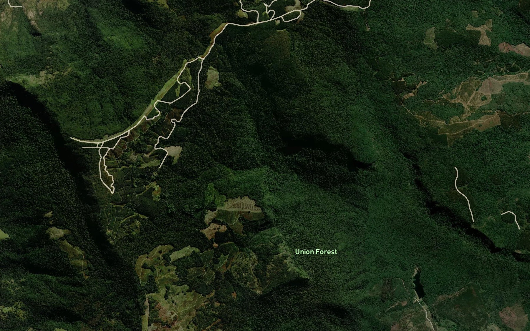 Satellite map of the Owengcwe