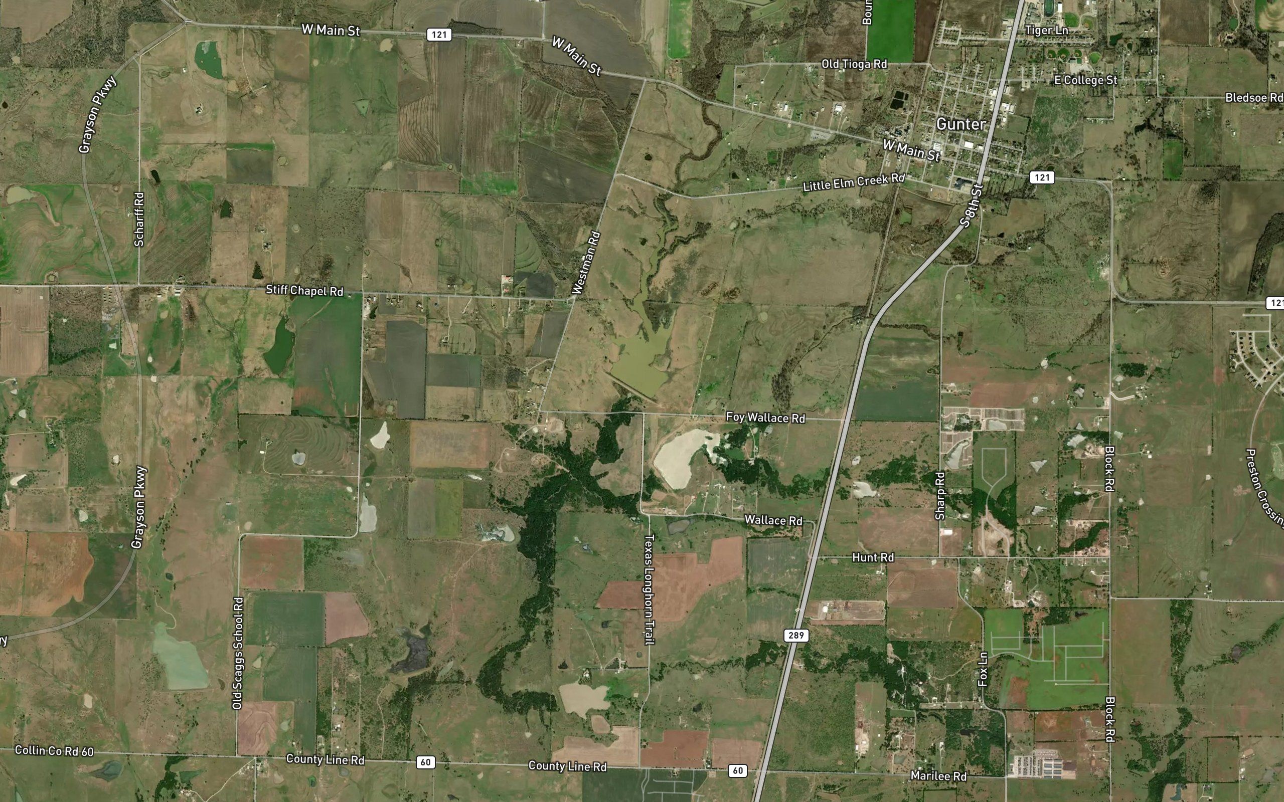 Soil Conservation Service Site 3 Reservoir