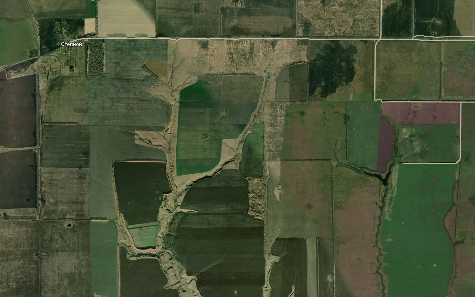 Satellite map of the Balka Grushina