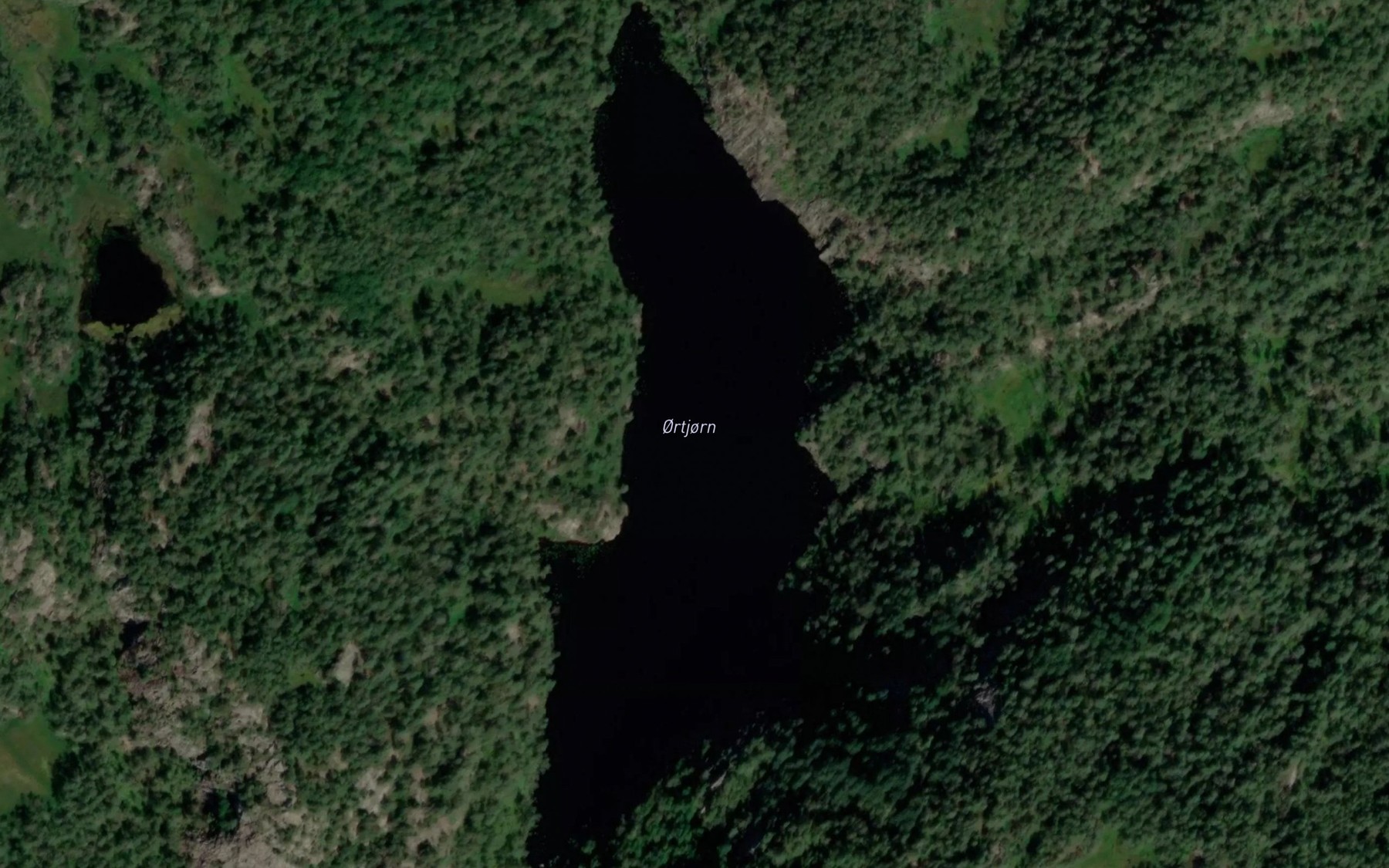 Satellite map of the Urtjodna