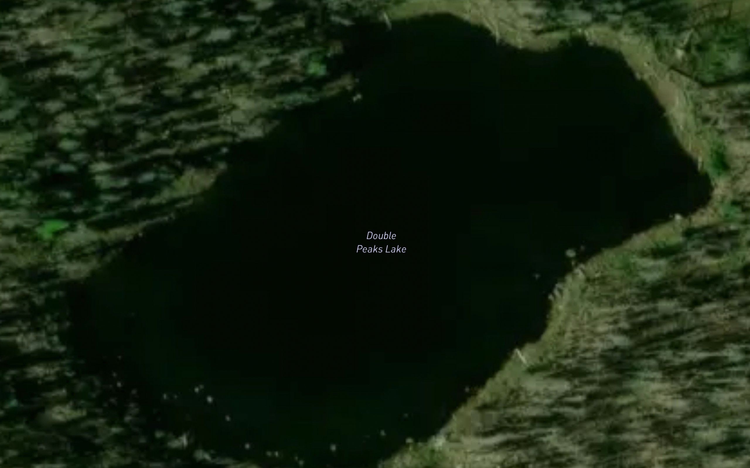 Double Peaks Lake