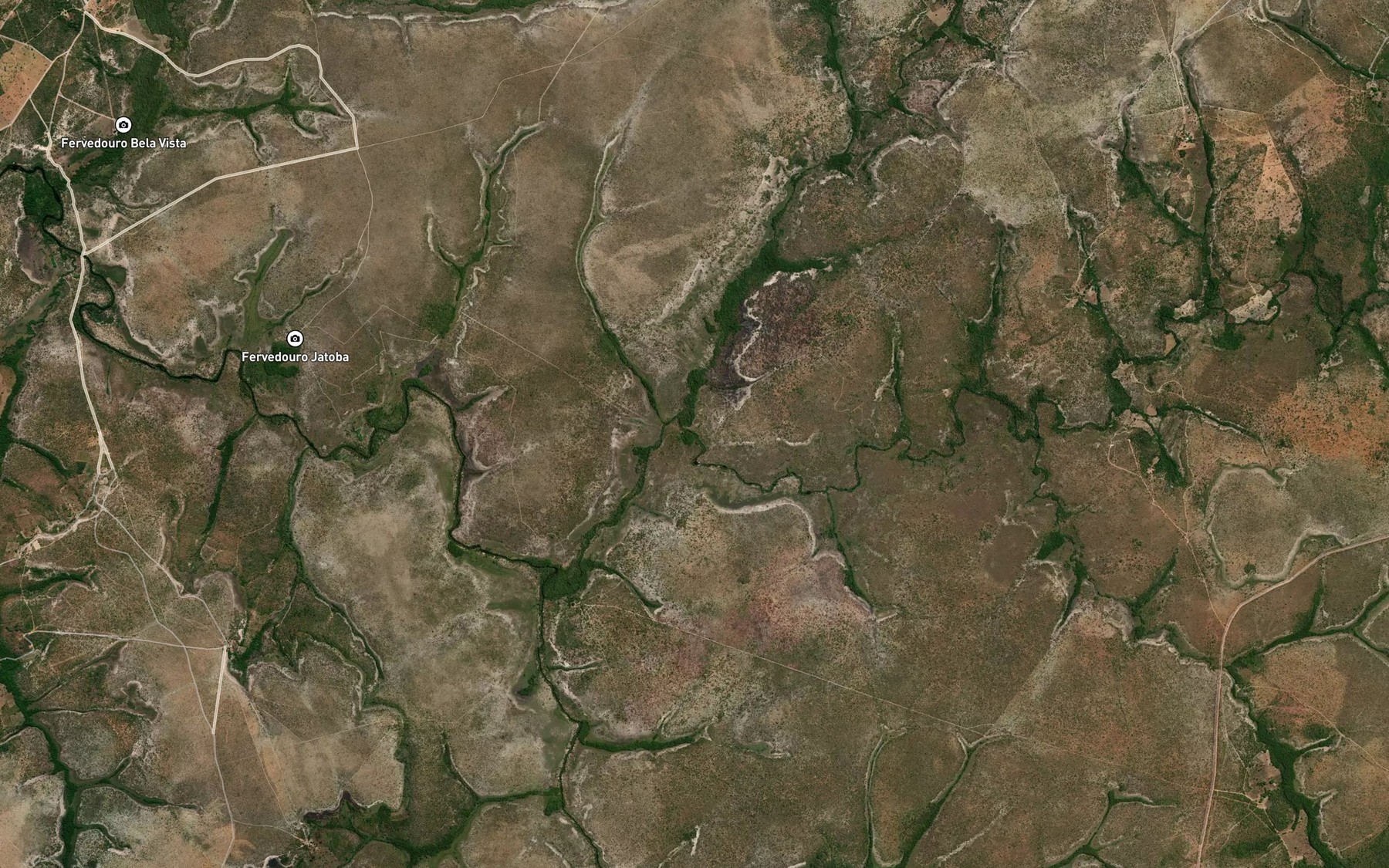 Satellite map of the Rio das Pratas