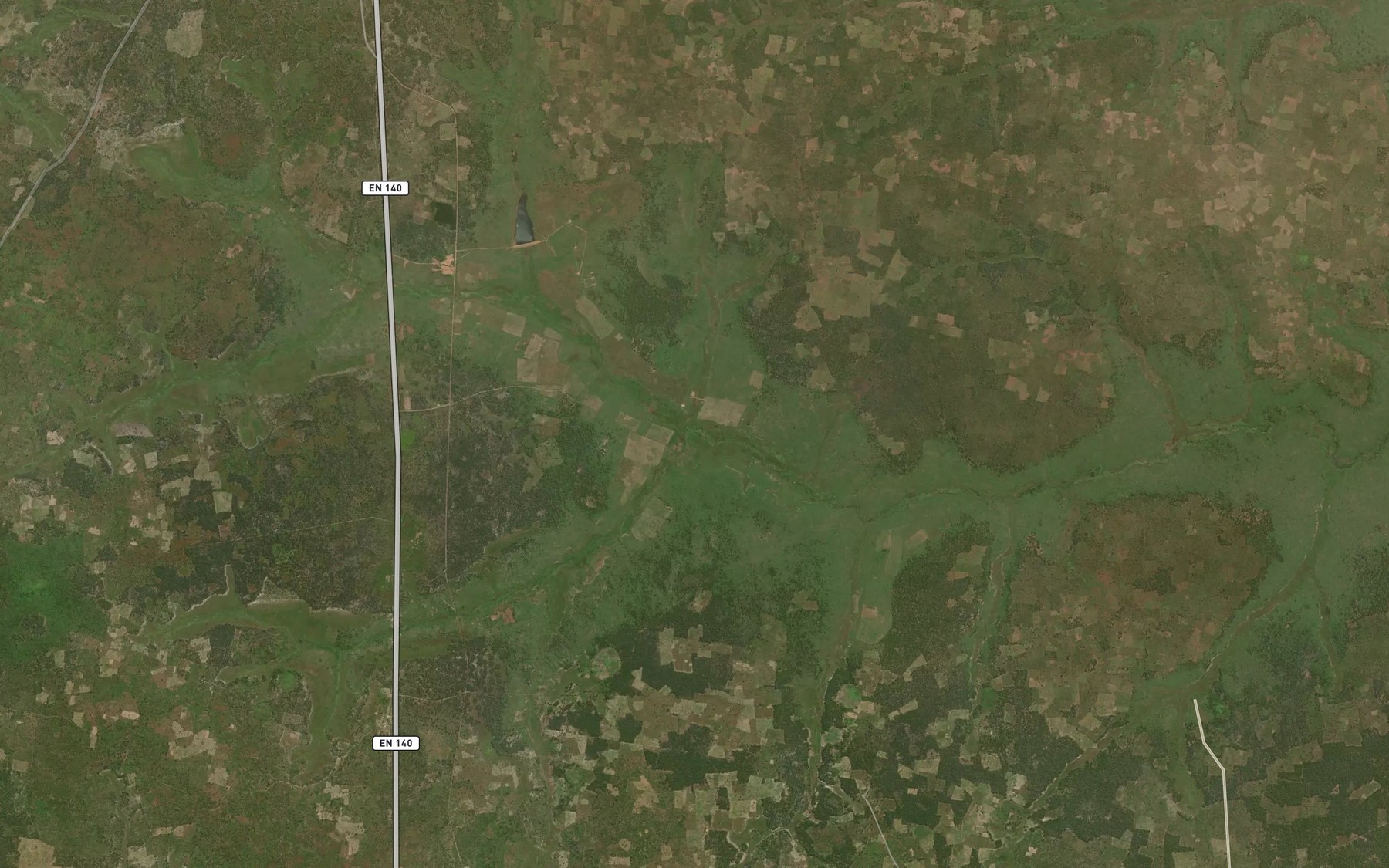 Satellite map of the Tchissama