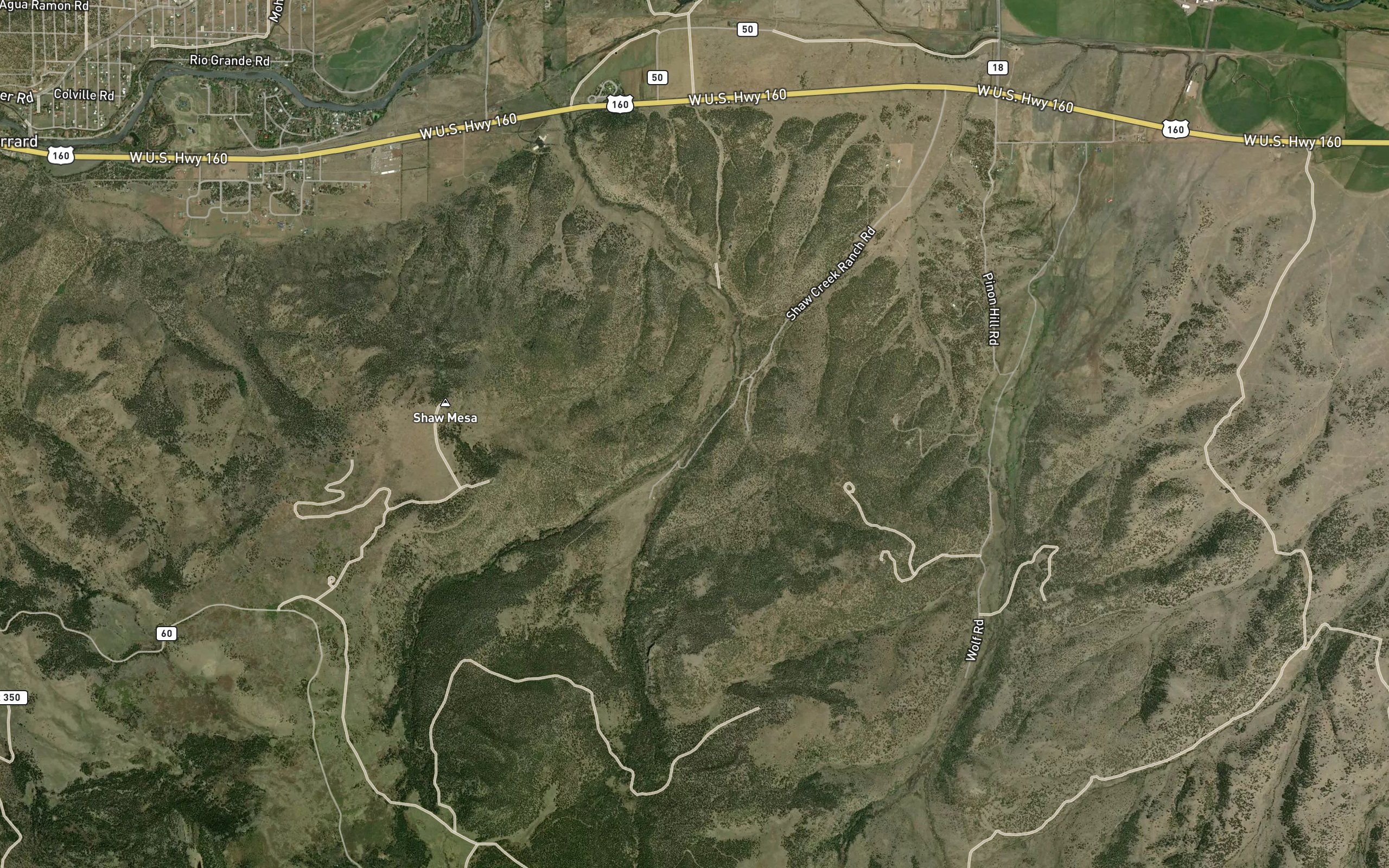 West Fork Shaw Creek