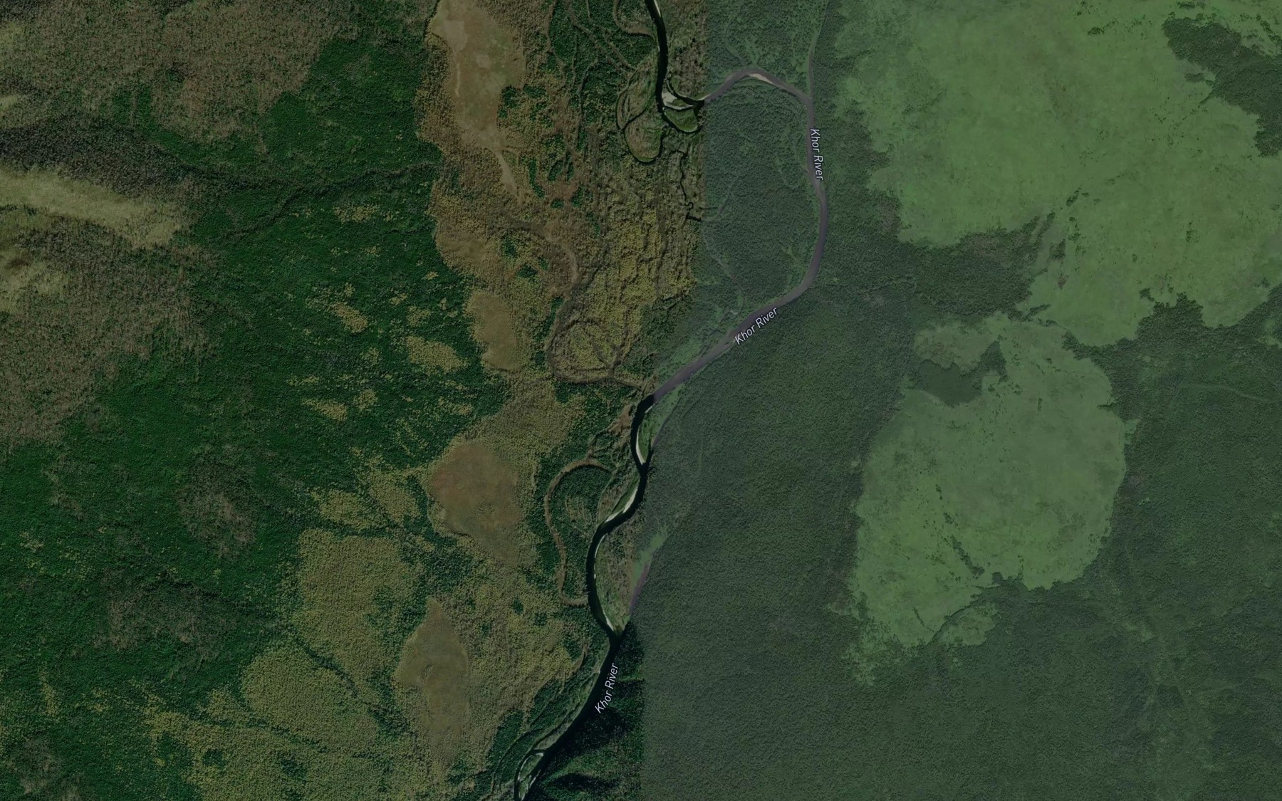 Satellite map of the Kentashikchi