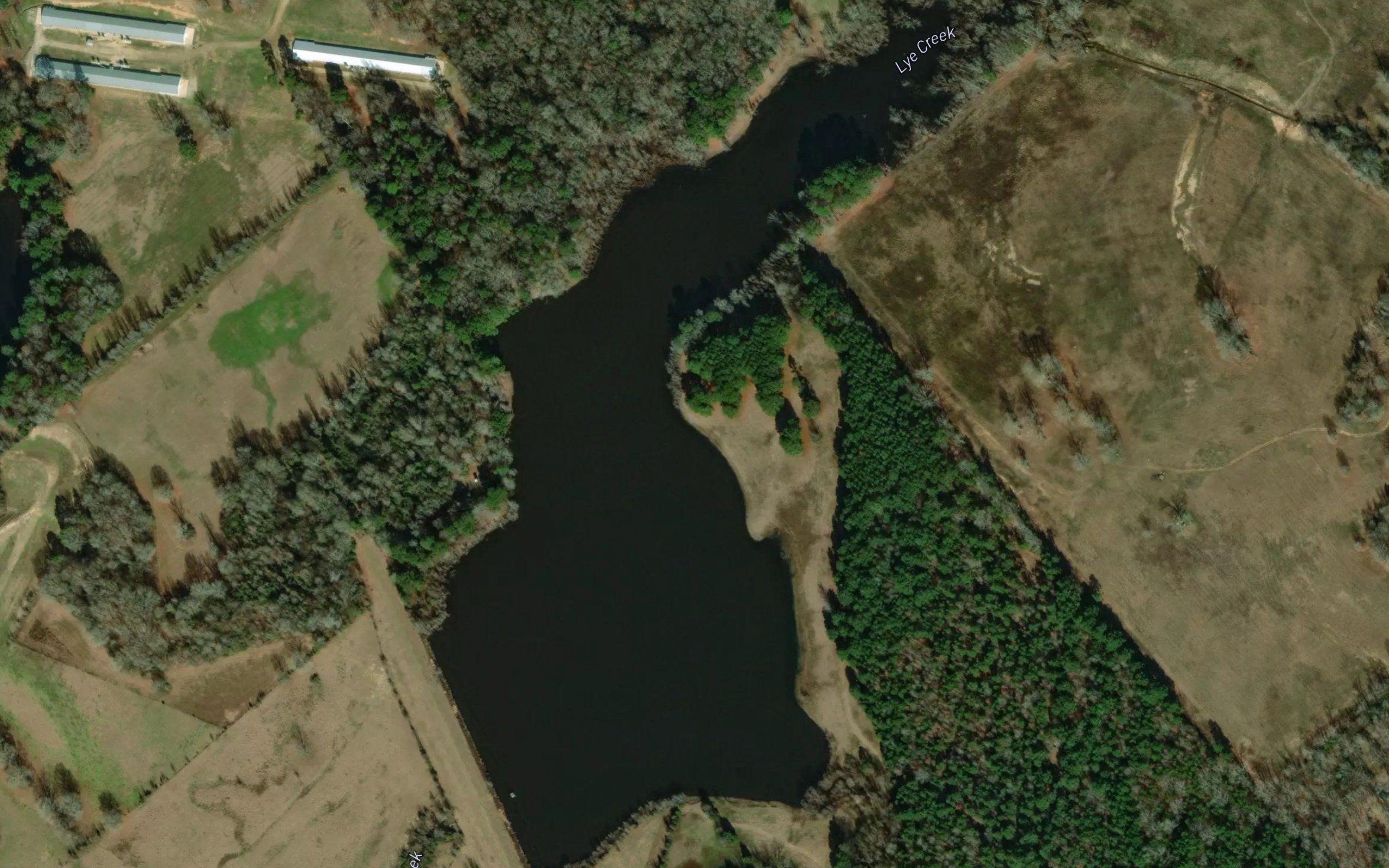 Soil Conservation Service Site 8 Reservoir