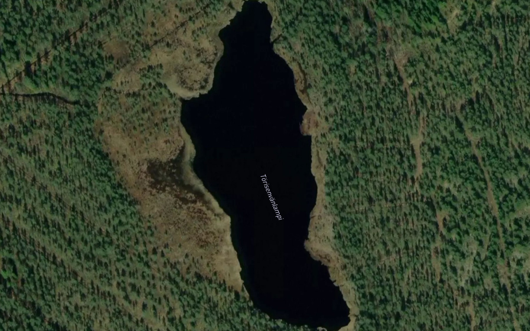 Satellite map of the Torisevanlampi