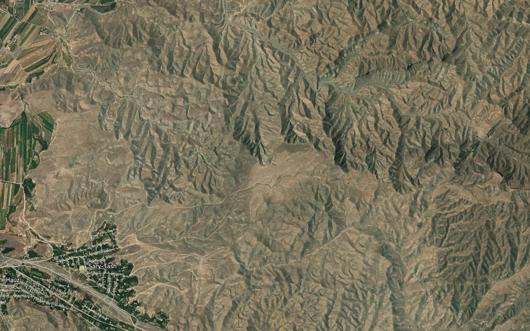 Satellite map of the Rodnik Dzhiydeli