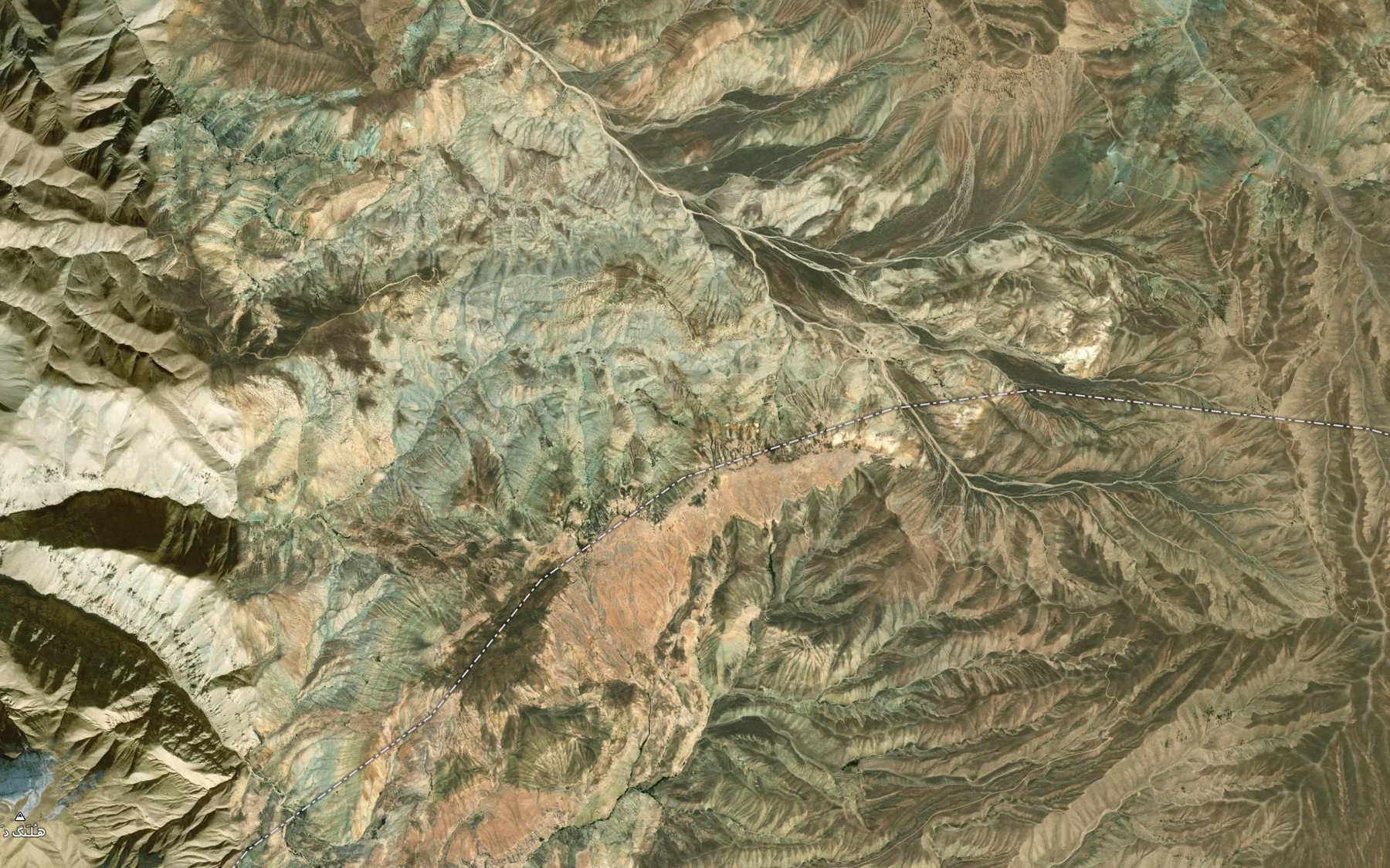 Satellite map of the Varkalu