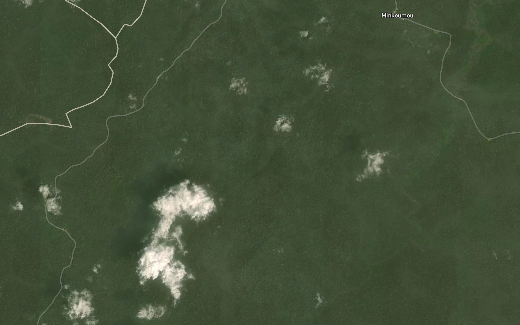 Satellite map of the Nyanyam